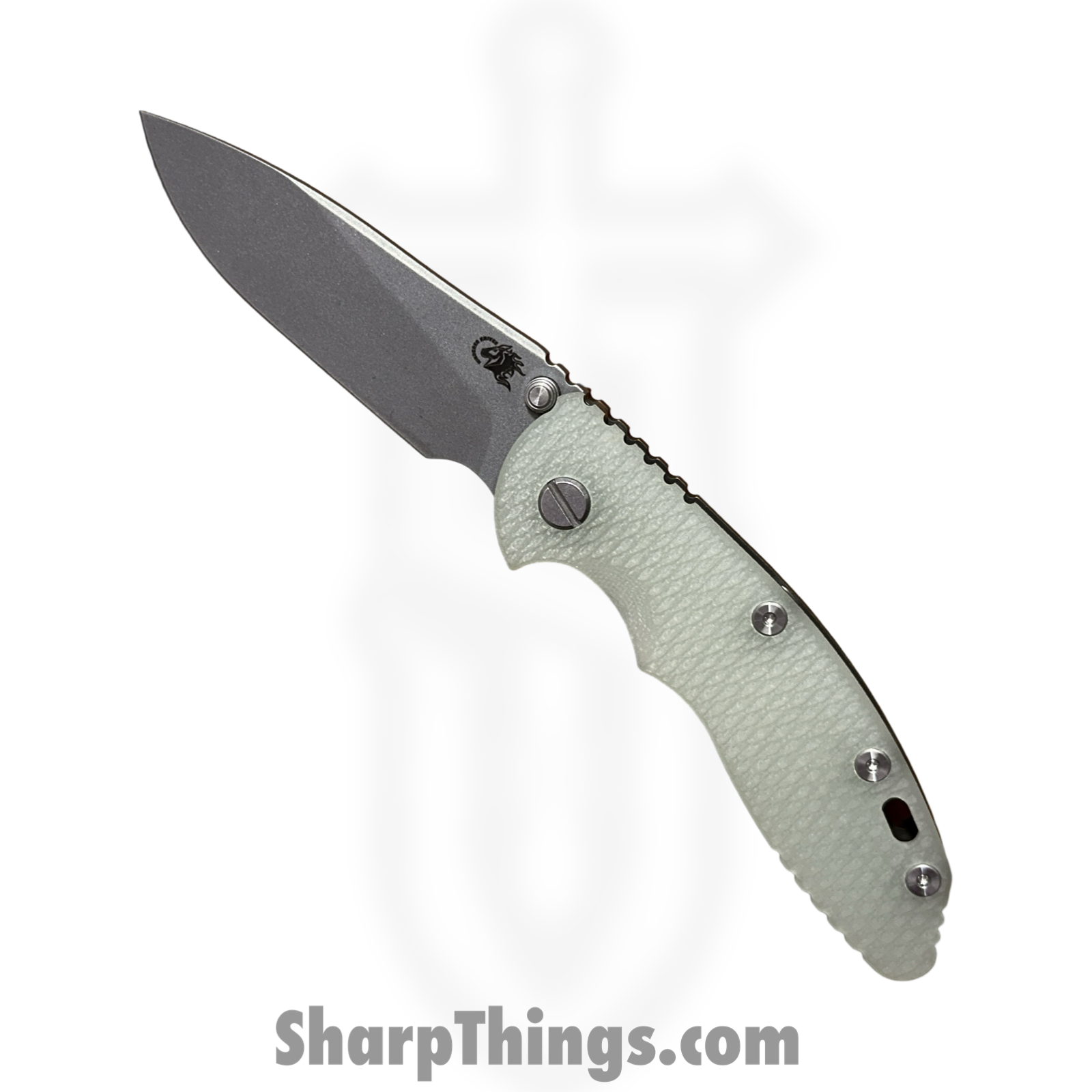 Hinderer - RHK-112624F - XM-18 - Folding Knife - S45VN Bronzed Slicer - G10 - Jade