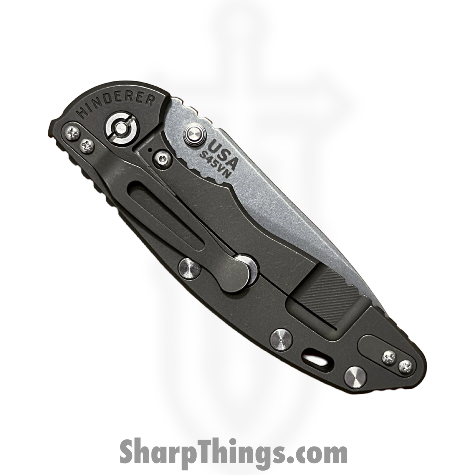 Hinderer - RHK-112624F - XM-18 - Folding Knife - S45VN Bronzed Slicer - G10 - Jade - Image 4