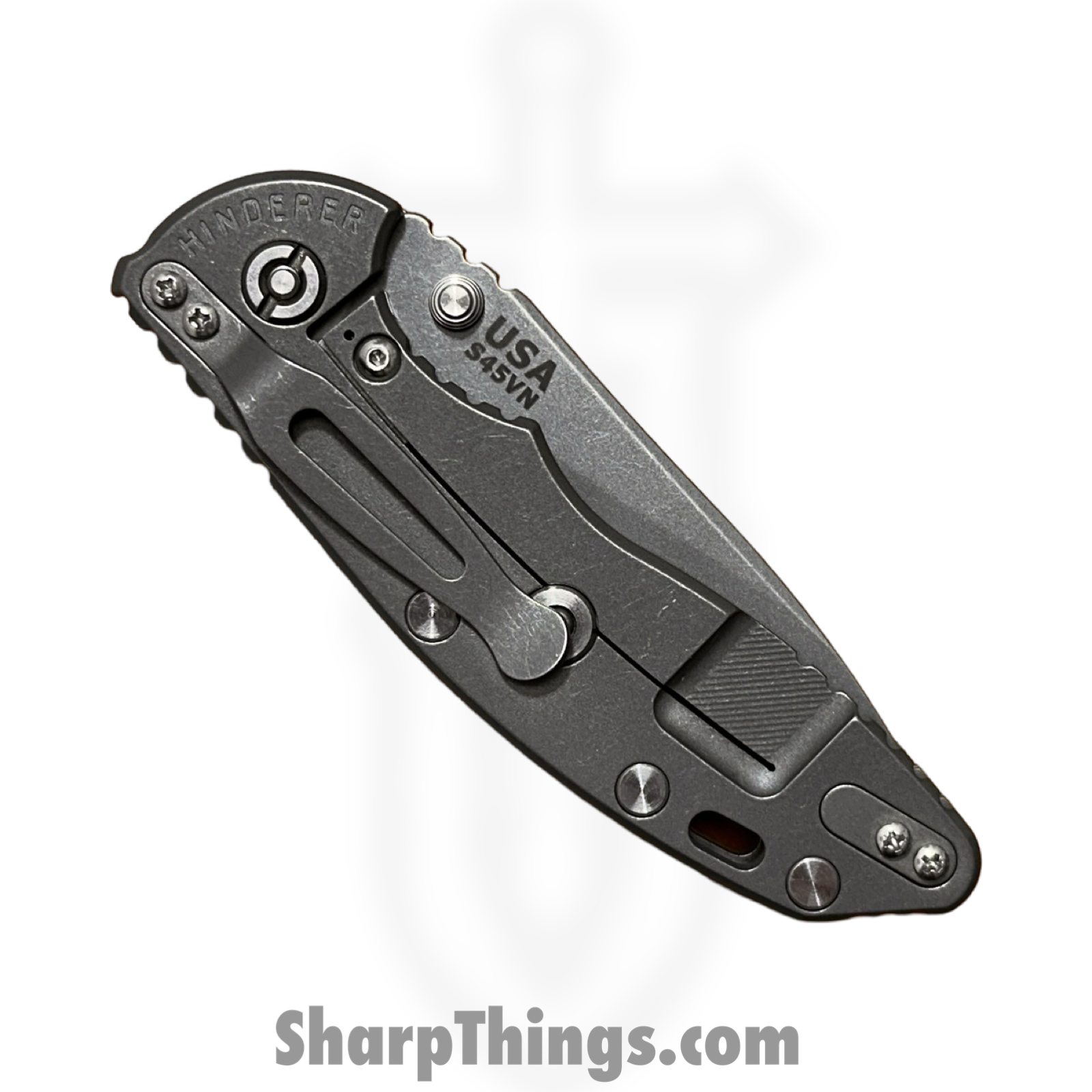 Hinderer - RHK-112624E - XM-18 - Folding Knife - S45VN Stonewash Slicer - G10 - Jade - Image 4