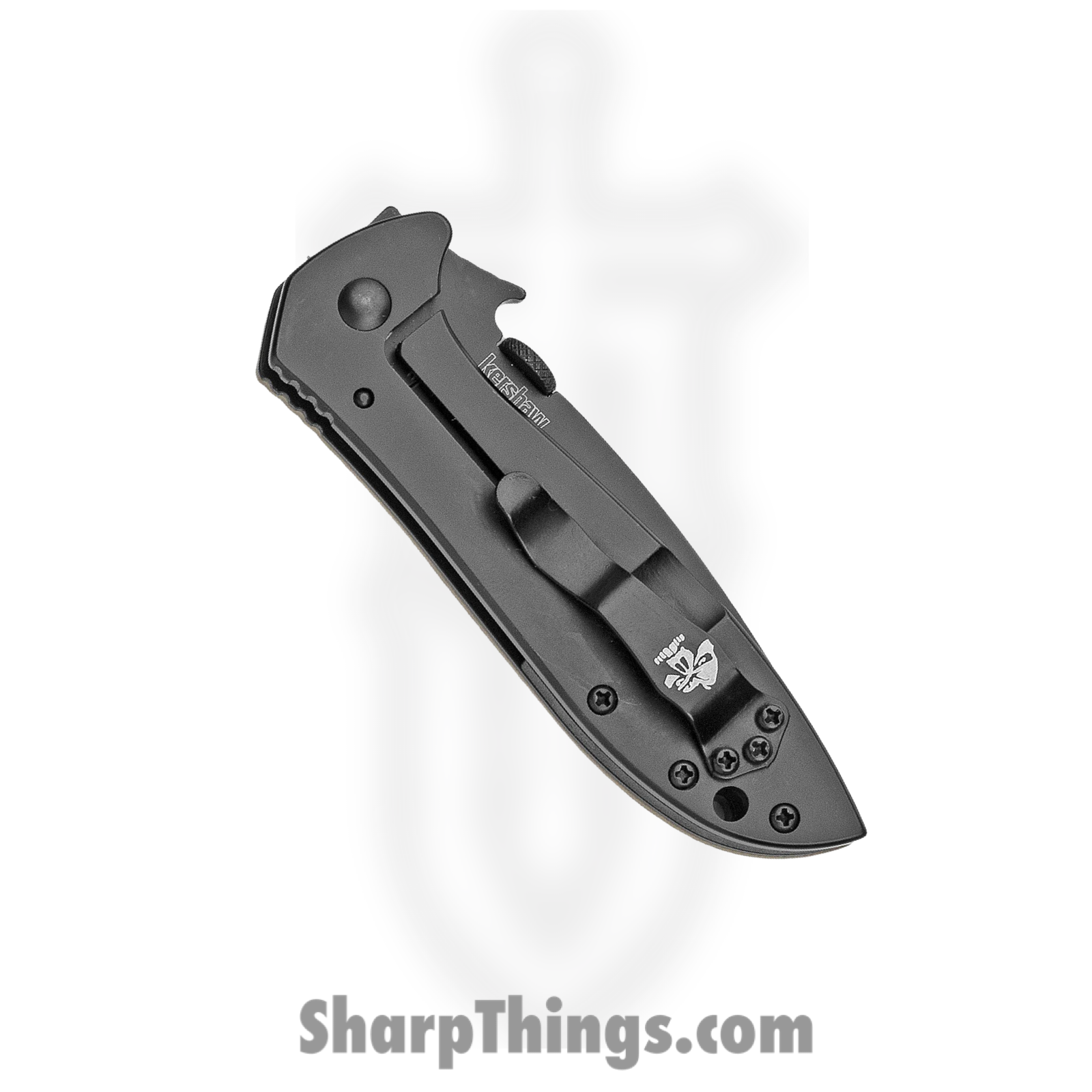 Kershaw - KS6054BRNBLK - Emerson CQC-4K - Folding Knife - 8Cr14MoV Coated Spear Point - G10 410 Stainless - Tan Black - Image 3
