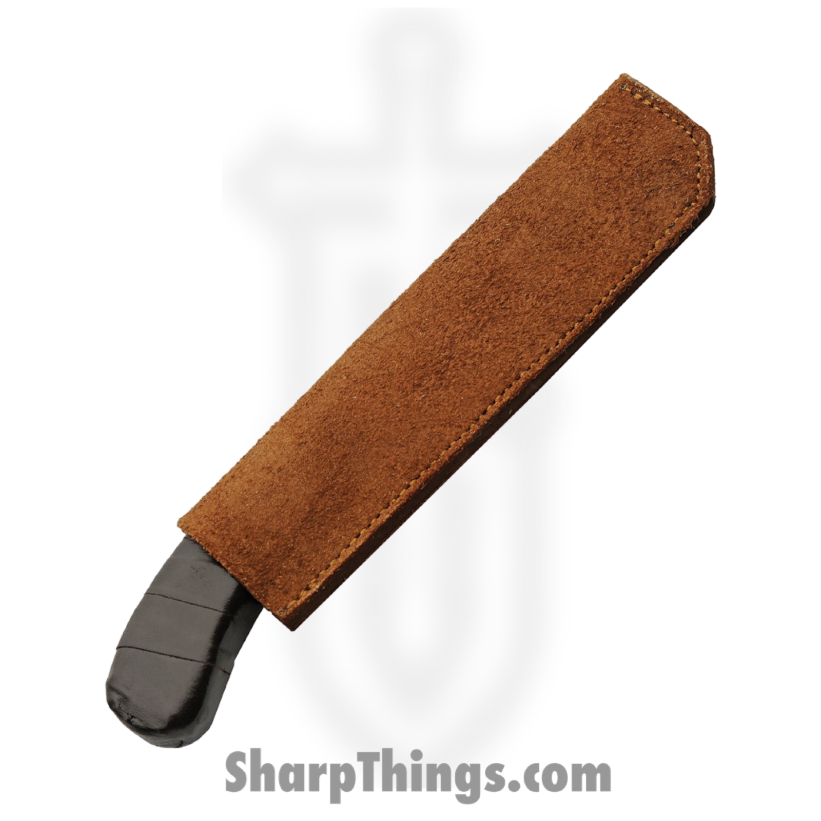 Rite Edge - PA203475 - Forged Chopper - Fixed Blade Knife - Carbon Steel Coated Cleaver - Leather Wrapped - Black - Image 2