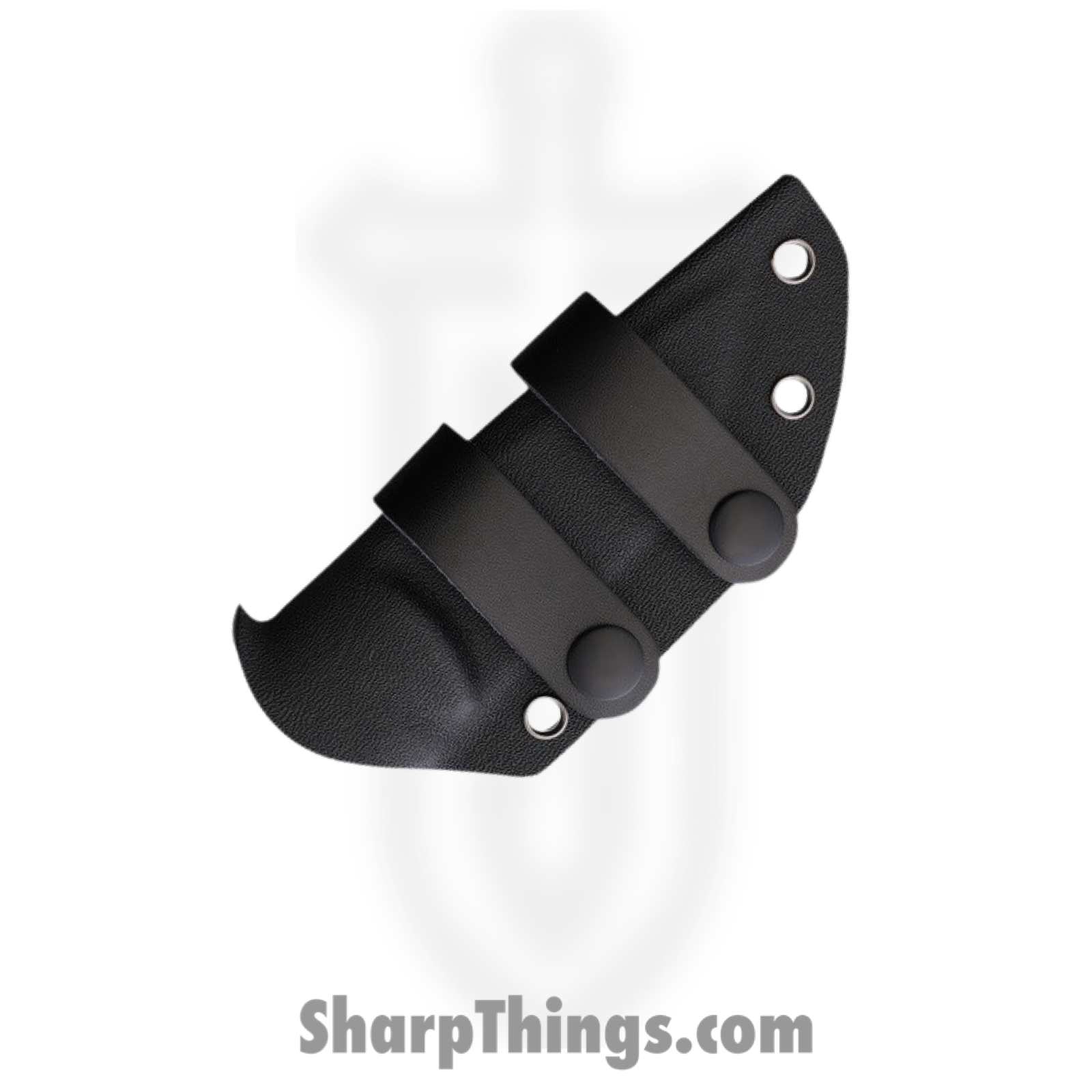 Petrified Fish - PFKP01FDW - Beluga - Fixed Blade Knife - Bohler K110 Coated Drop Point - G10 - Black - Image 2