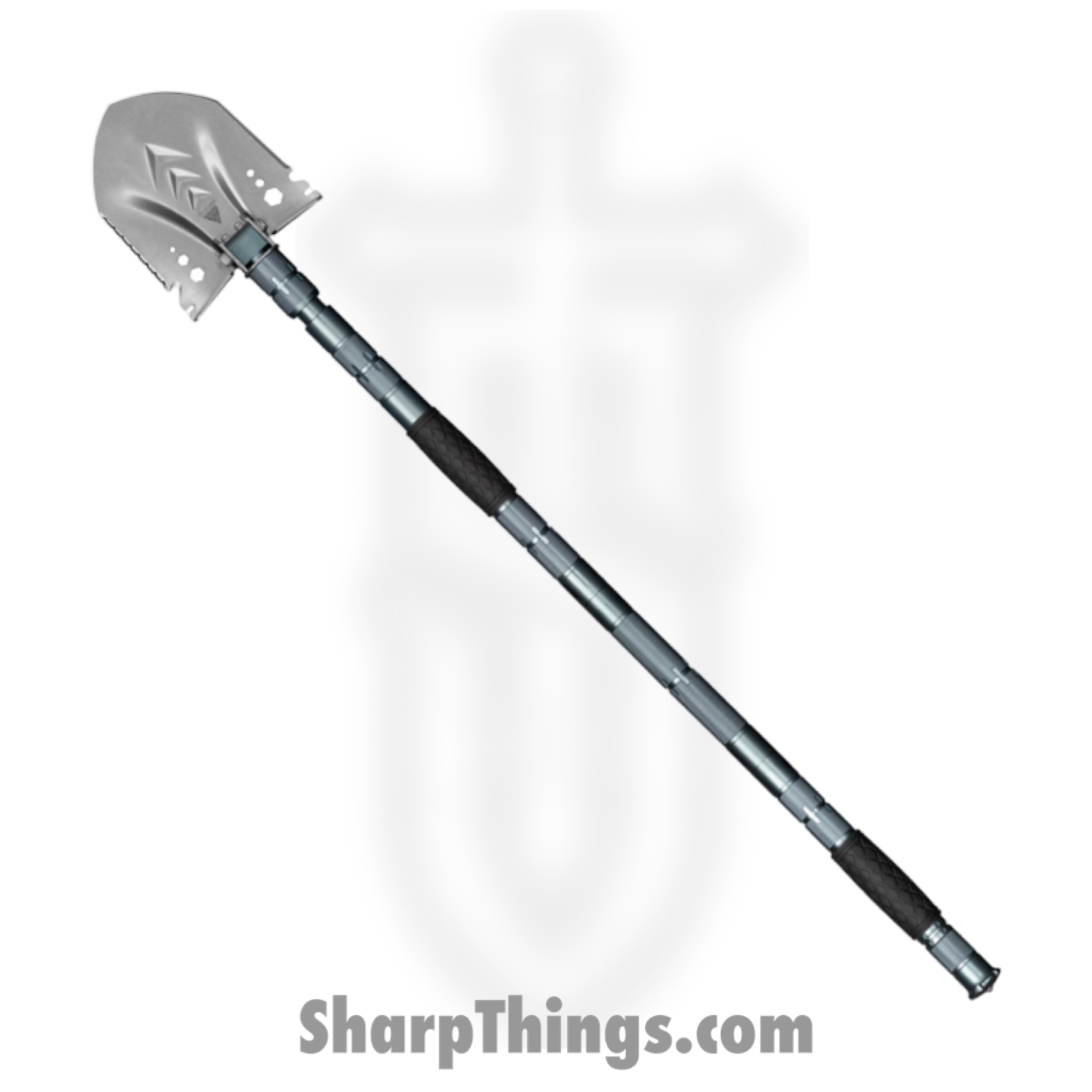 SRM Knives - SRMTFS013 - Multi-Purpose Shovel - 3Cr13 SS - Aluminum - Gray