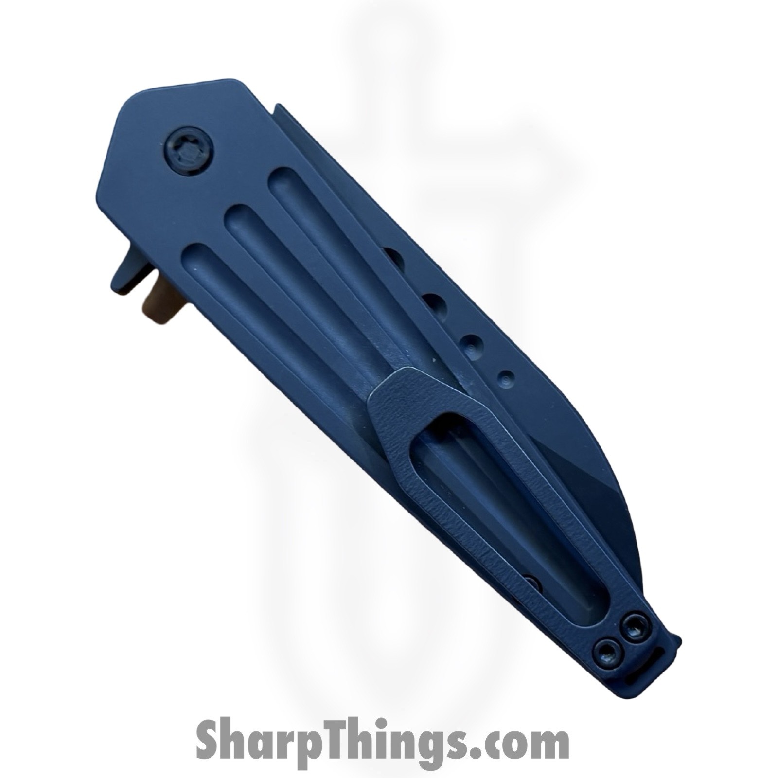 Medford Knife and Tool - MK2104PQ-30PV-TPCP-BP - Nosferatu - Folding Knife - S45VN Coated Sheepsfoot - Titanium - Black - Image 7