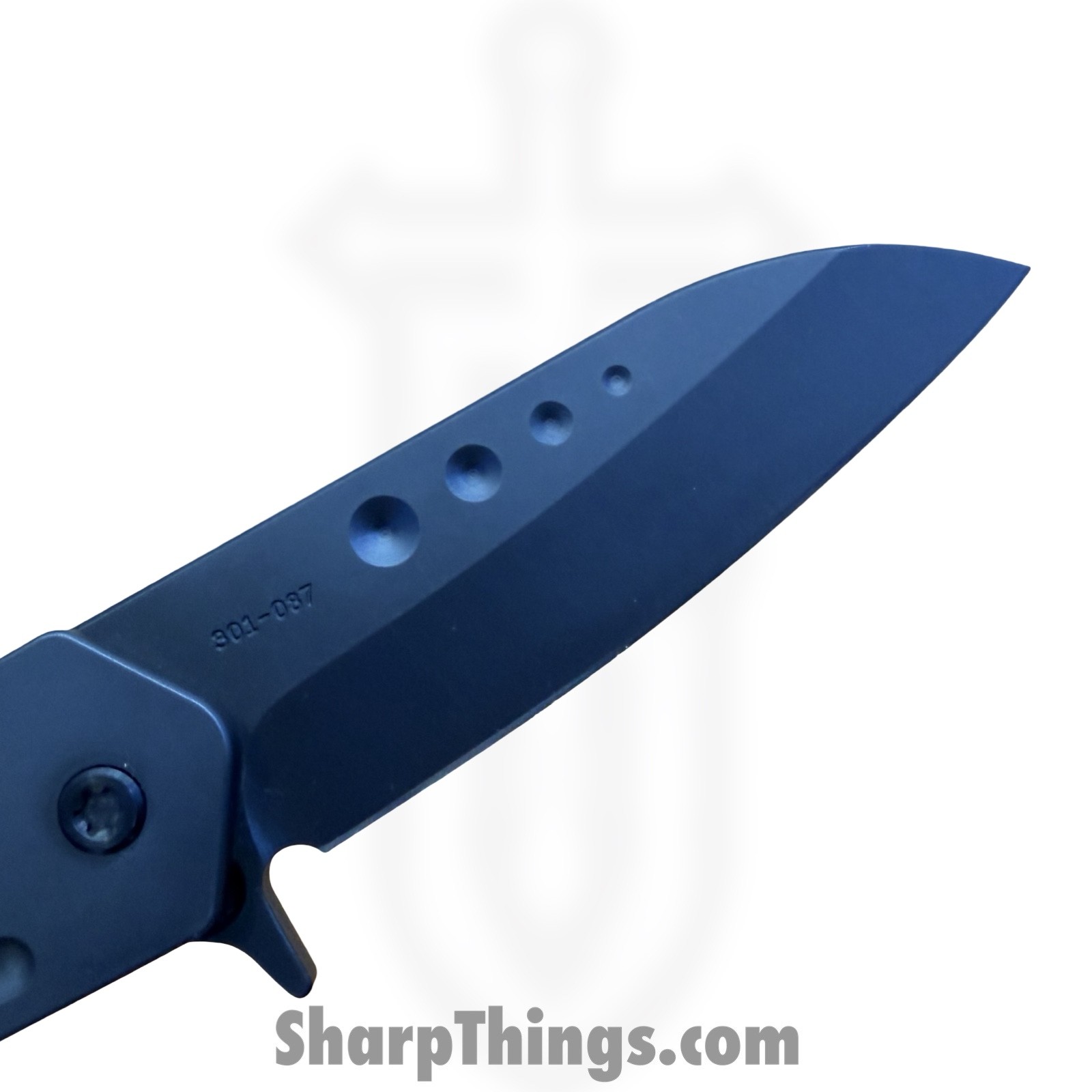 Medford Knife and Tool - MK2104PQ-30PV-TPCP-BP - Nosferatu - Folding Knife - S45VN Coated Sheepsfoot - Titanium - Black - Image 5