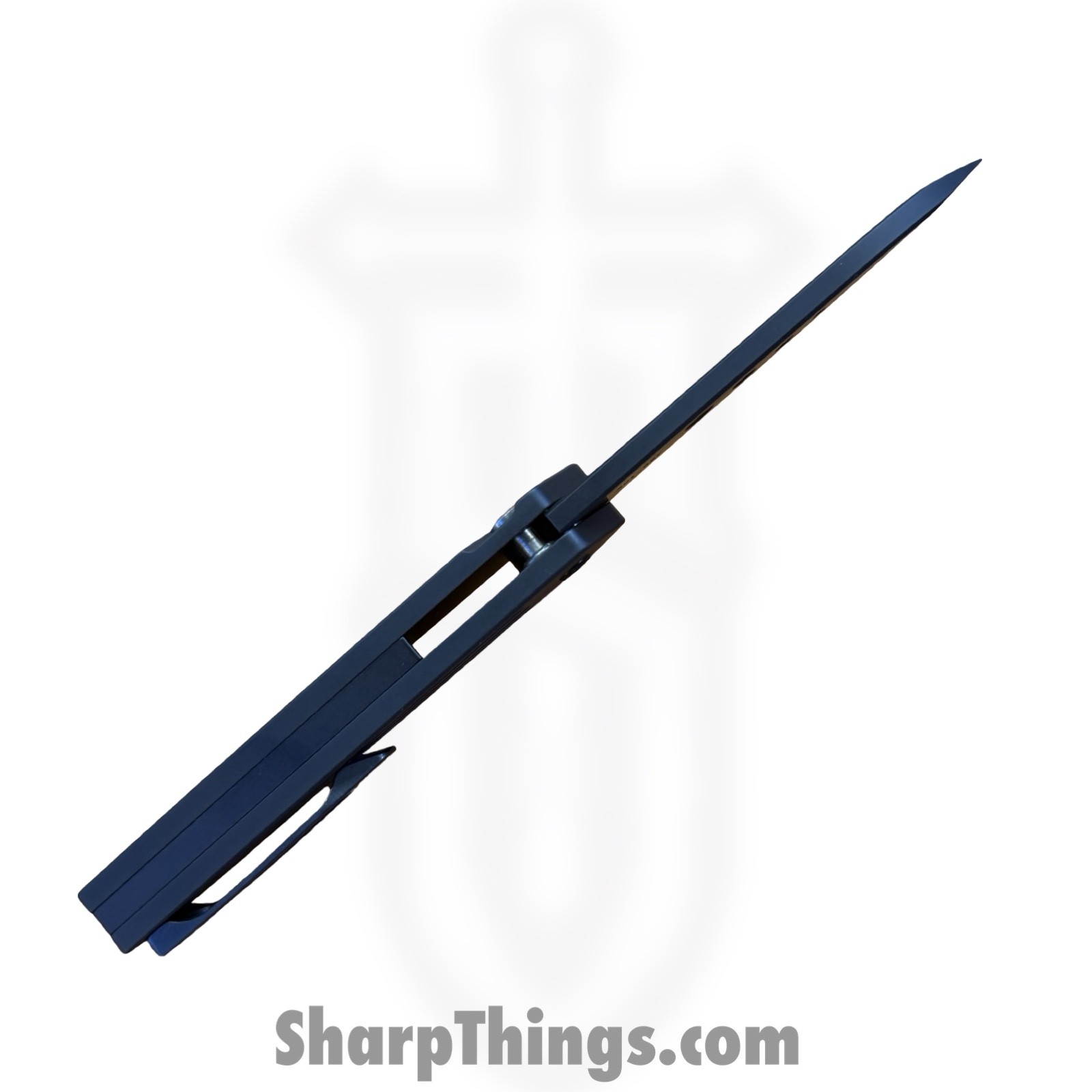 Medford Knife and Tool - MK2104PQ-30PV-TPCP-BP - Nosferatu - Folding Knife - S45VN Coated Sheepsfoot - Titanium - Black - Image 4