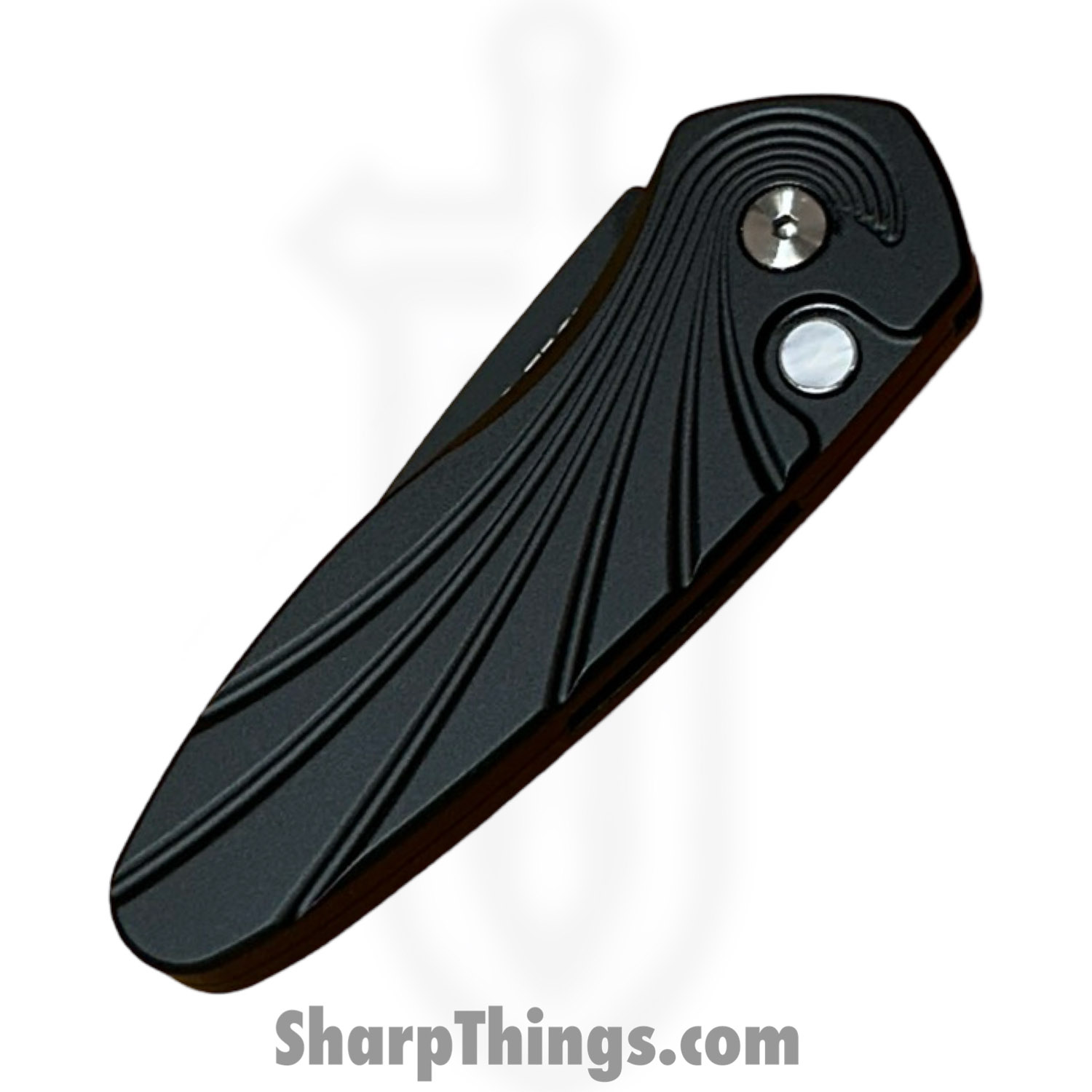 ProTech - 2937 - Sprint - Automatic Knife - CPM S35VN Coated Spear Point - "3D Carved" Aluminum - Black - Image 6