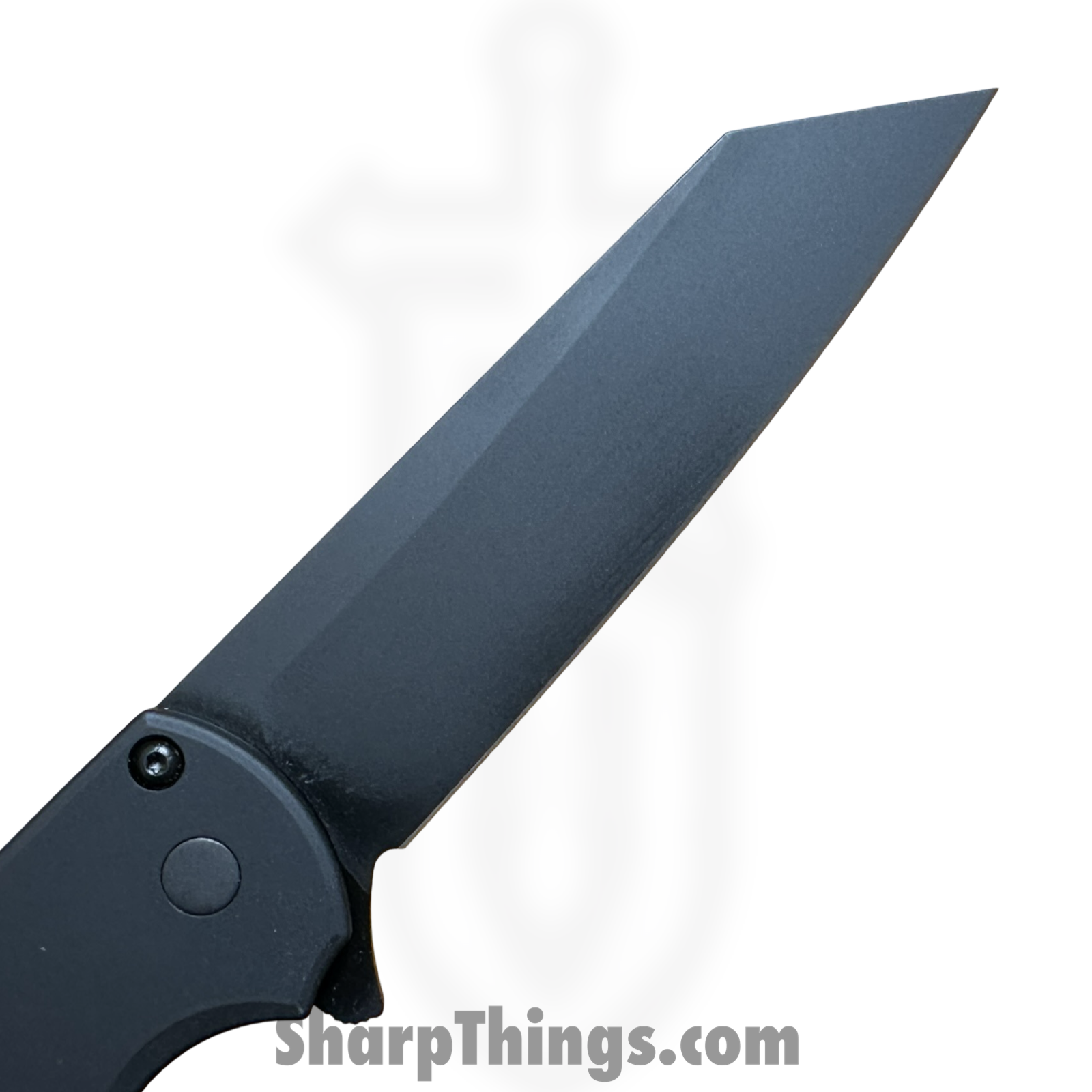 ProTech - 5403 - Malibu - Folding Knife - CPM MagnaCut Coated Reverse Tanto - Aluminum - Black - Image 2