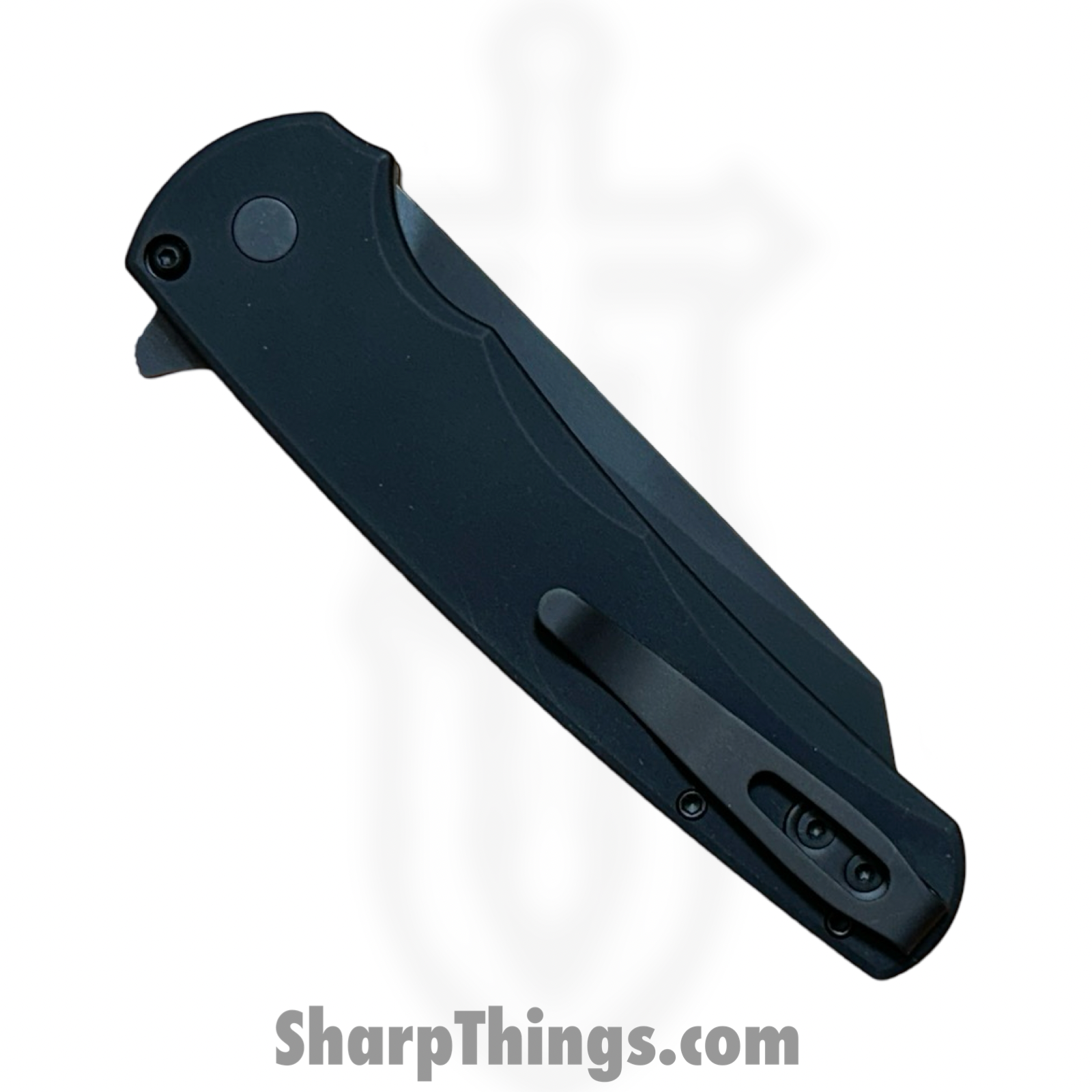 ProTech - 5403 - Malibu - Folding Knife - CPM MagnaCut Coated Reverse Tanto - Aluminum - Black - Image 3
