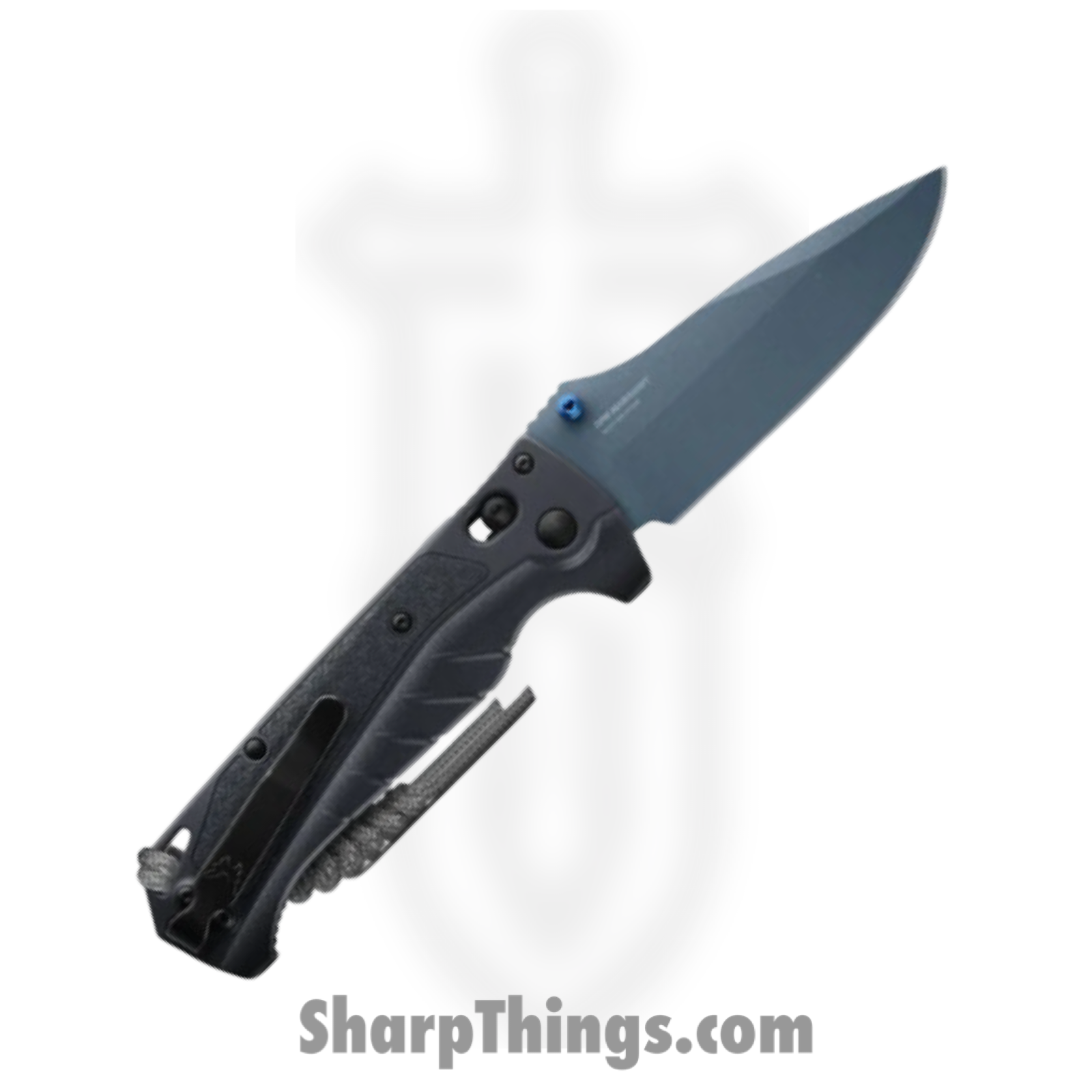 Benchmade - 18060BT-01 - Adira - Folding Knife - CPM MagnaCut Coated Drop Point - Grivory - Tempest Gray - Image 2