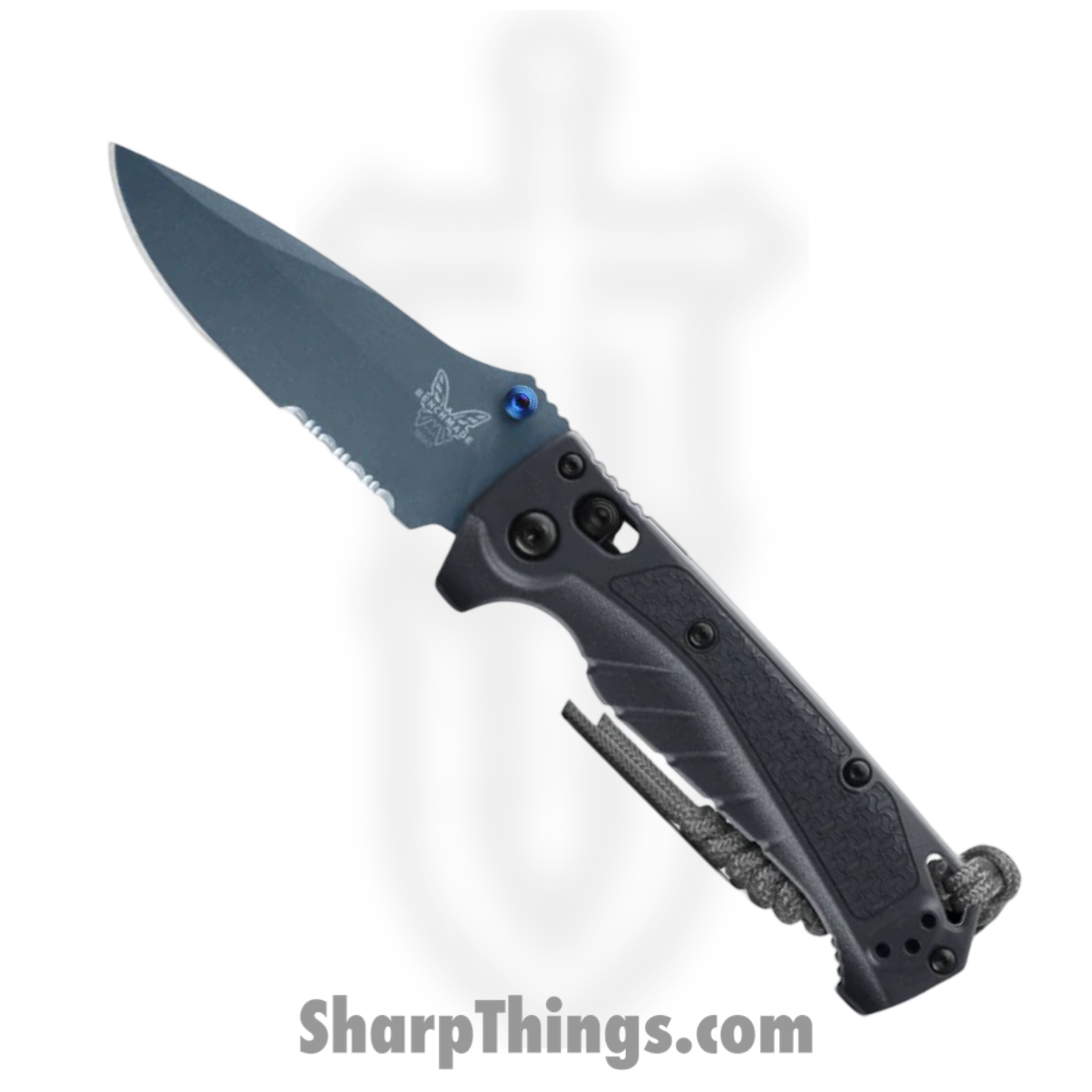 Benchmade - 18065SBT-01 - Mini Adira - Folding Knife - CPM MagnaCut Coated Drop Point P/S - Grivory - Tempest Gray