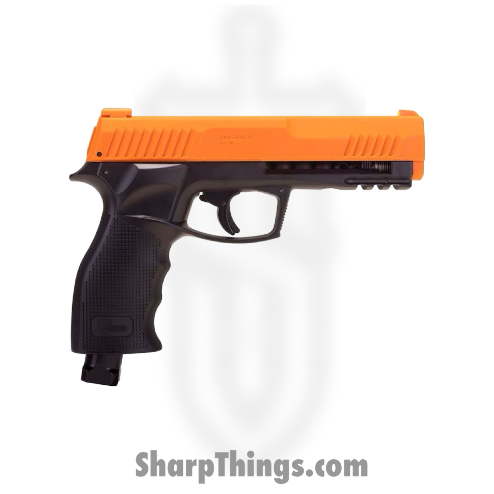 Umarex - 2292325 - P2P HDP 50 GEN 2 .50 CAL (Pepper and Rubber) - Orange Black - Image 2