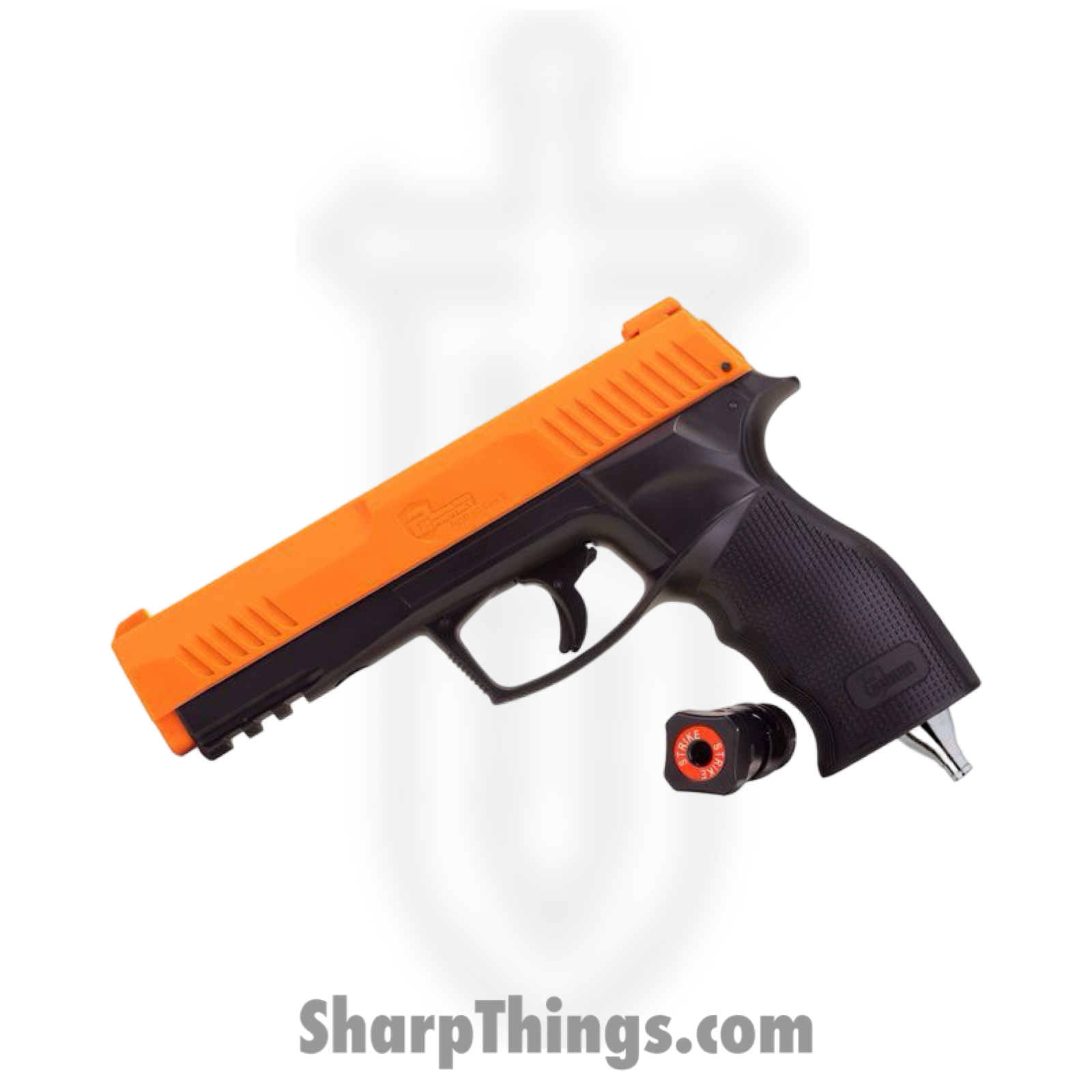 Umarex - 2292325 - P2P HDP 50 GEN 2 .50 CAL (Pepper and Rubber) - Orange Black - Image 4