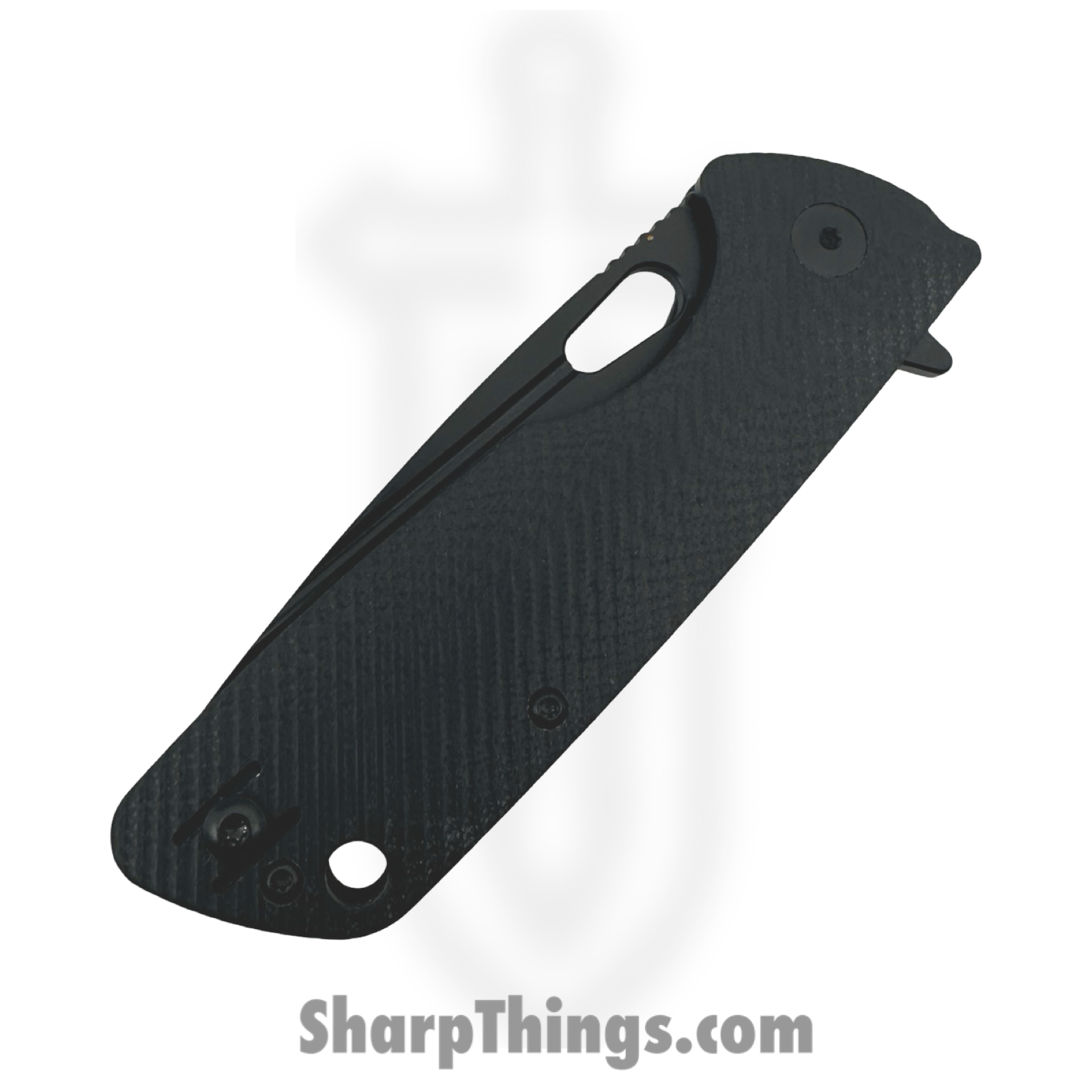Hwzbben Knives - HWZ-B4-BLK - Grani - Folding Knife - D2 Two Tone Drop Point - G10 - Black - Image 5