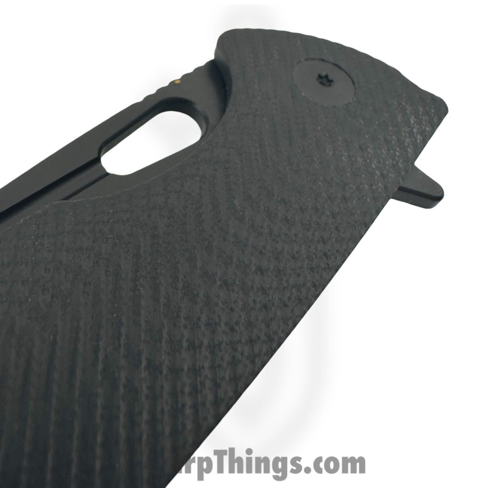Hwzbben Knives - HWZ-B4-BLK - Grani - Folding Knife - D2 Two Tone Drop Point - G10 - Black - Image 2