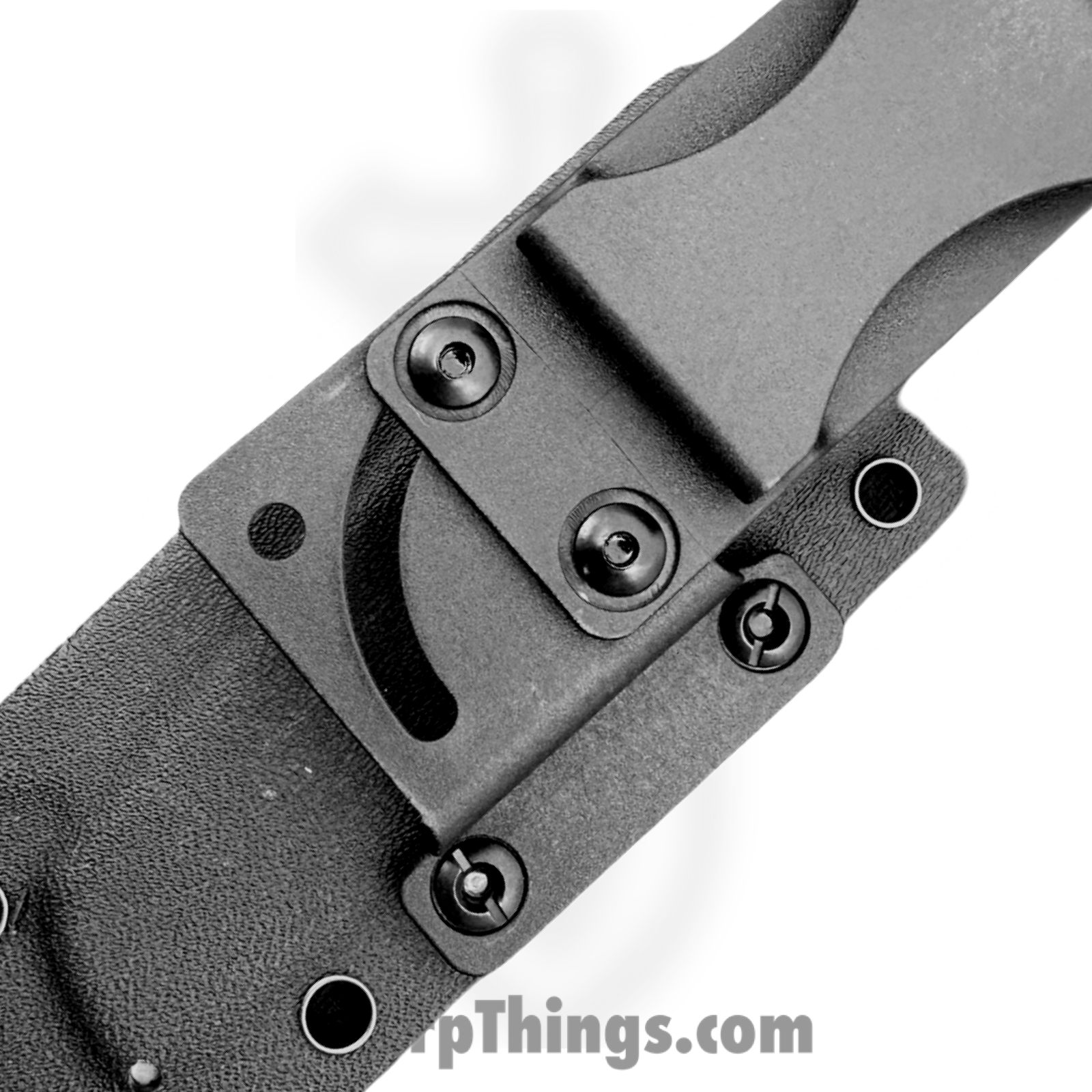 Vero Engineering - V-NO-BST-FBK-1783-S - Axon - Fixed Blade Knife - Bohler M390 Satin Sheepsfoot - Titanium - Natural - Image 3