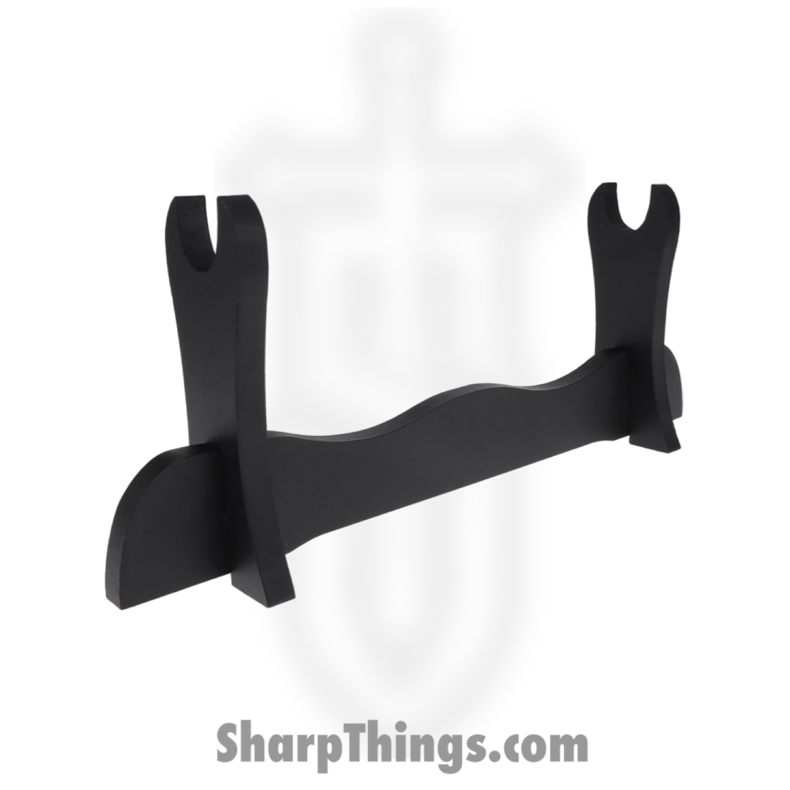 Komoran - KO043 - Sword Stand - Wood - Black - Image 2