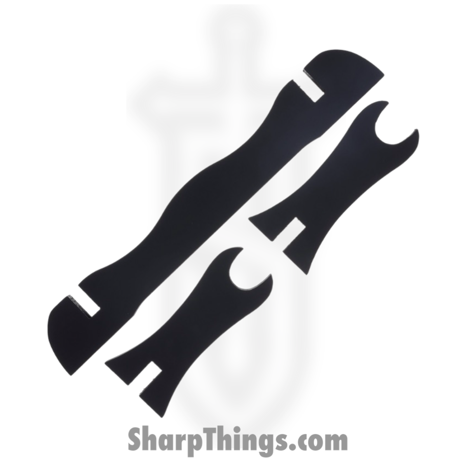 Komoran - KO043 - Sword Stand - Wood - Black - Image 3