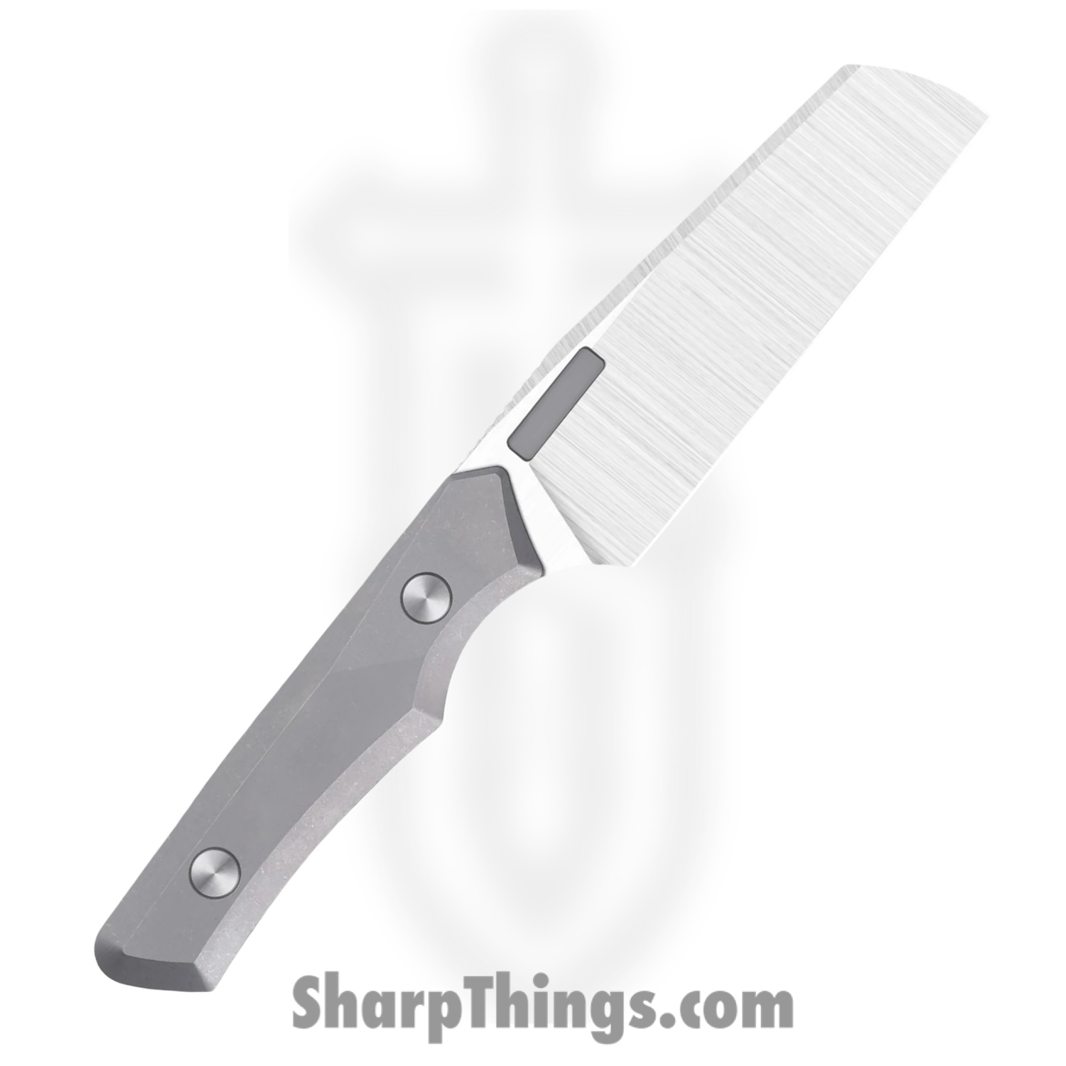 Vero Engineering - V-NO-BST-FBK-1783-S - Axon - Fixed Blade Knife - Bohler M390 Satin Sheepsfoot - Titanium - Natural - Image 2