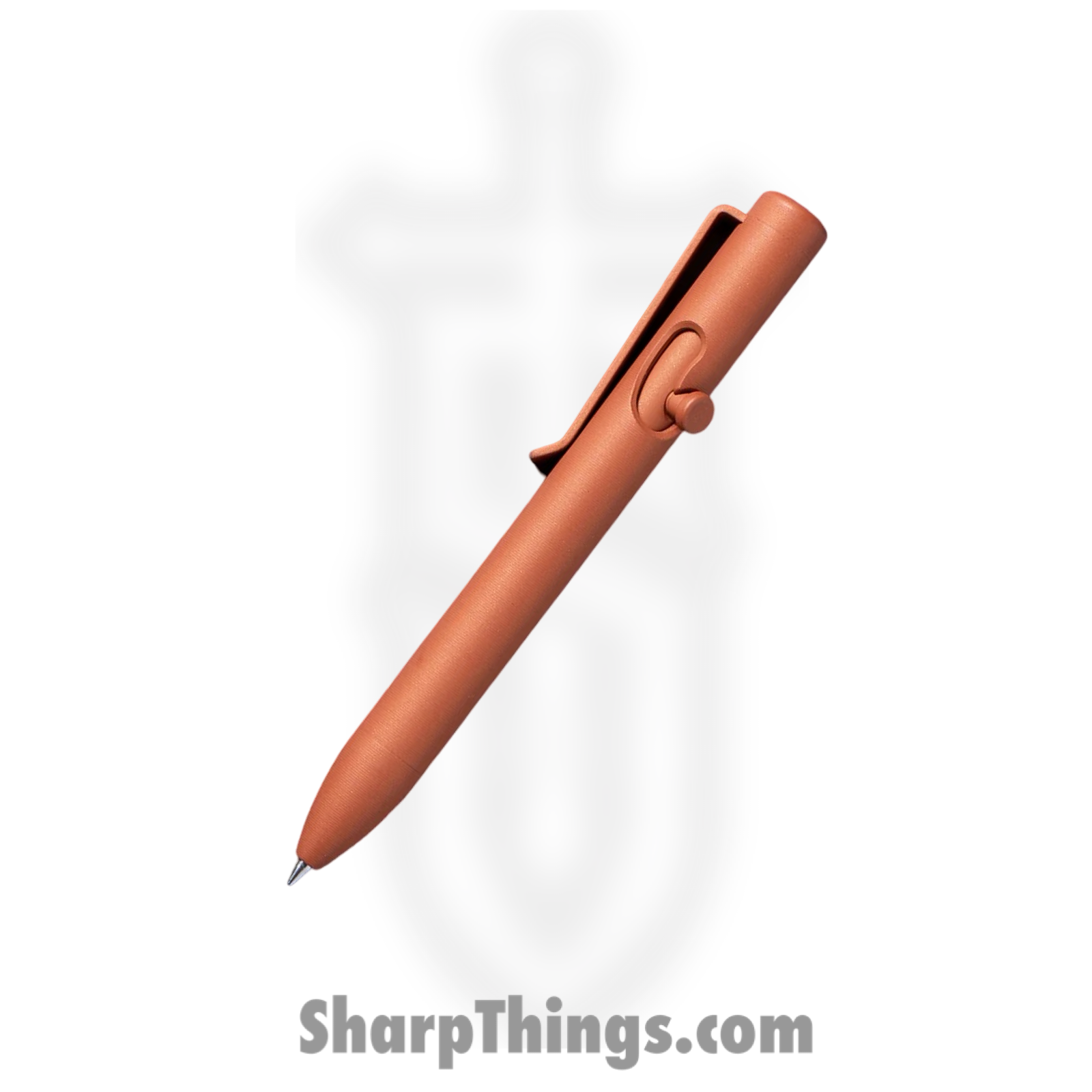 Tactile Turn - 10-BA3-TTM-TER - Tonal Bolt Action Mini - Coated Titanium - Terracotta - Image 2