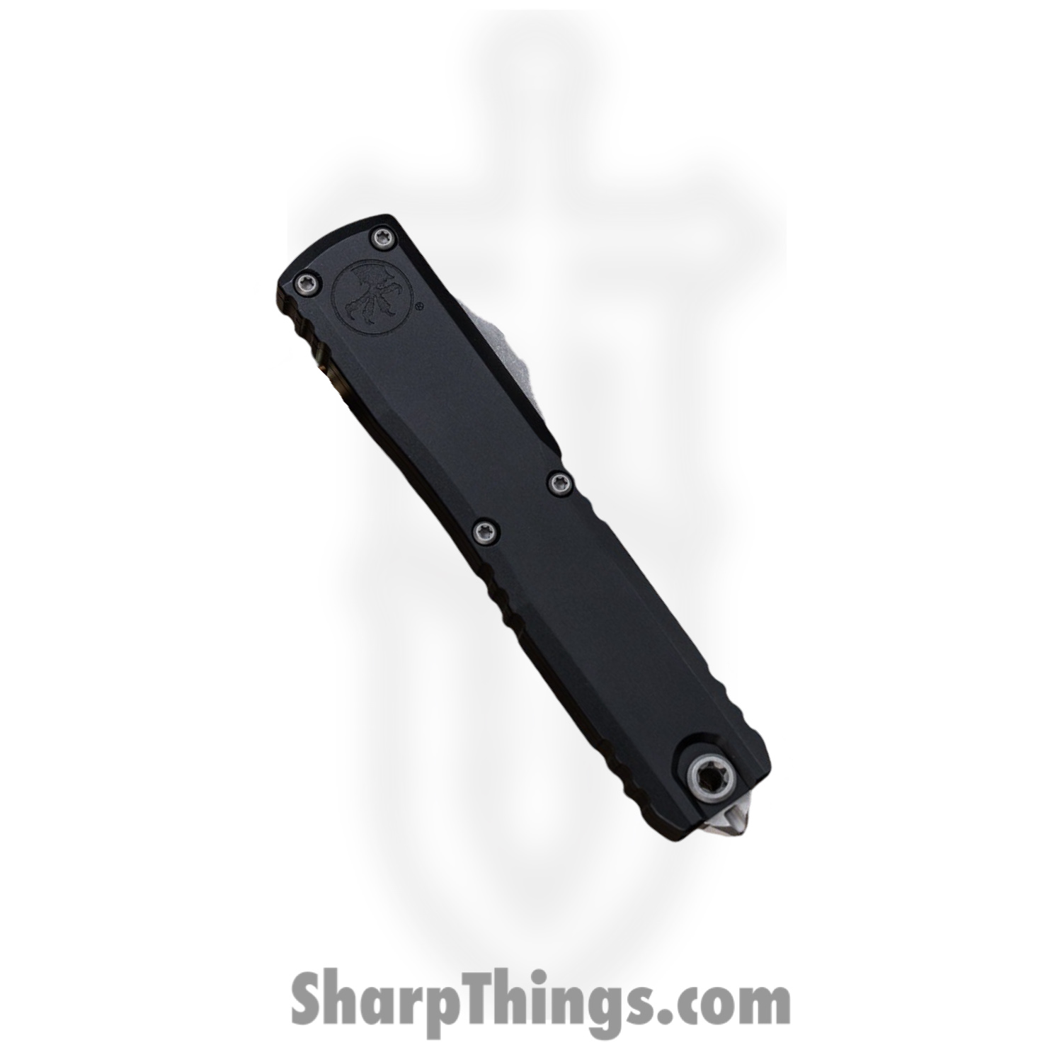 Microtech - 1122-10AP - Ultratech Gen III ZBP - OTF Auto - M390 Apocalyptic Dagger - Aluminum - Black - Image 3