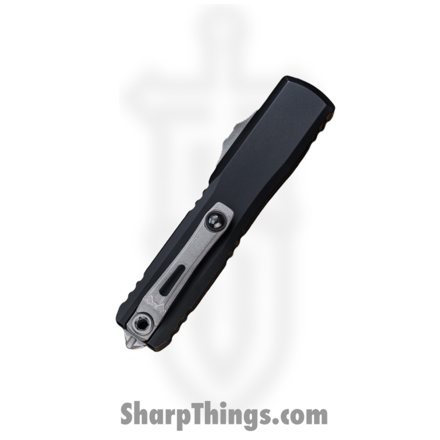 Microtech - 1122-10AP - Ultratech Gen III ZBP - OTF Auto - M390 Apocalyptic Dagger - Aluminum - Black - Image 4