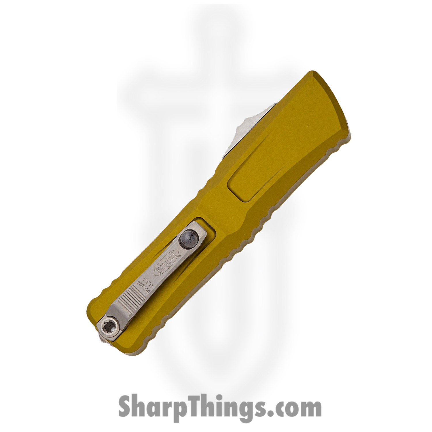 Microtech - 1144-10OD - Combat Troodon Gen III - OTF Auto - M390MK Stonewash Tanto - Aluminum - OD Green - Image 4