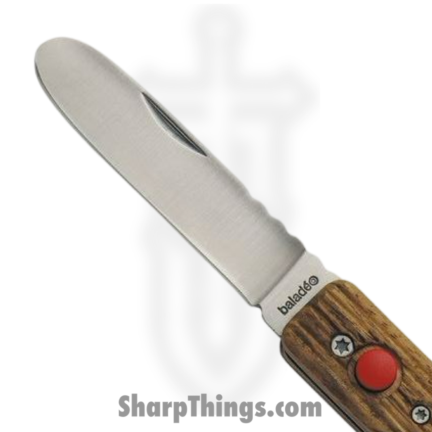 Baladeo Knives - BALECO340 - Papagayo Kids Knife - Folding Knife - 420 SS Satin Blunt Tip - Zebra Wood - Brown - Image 4