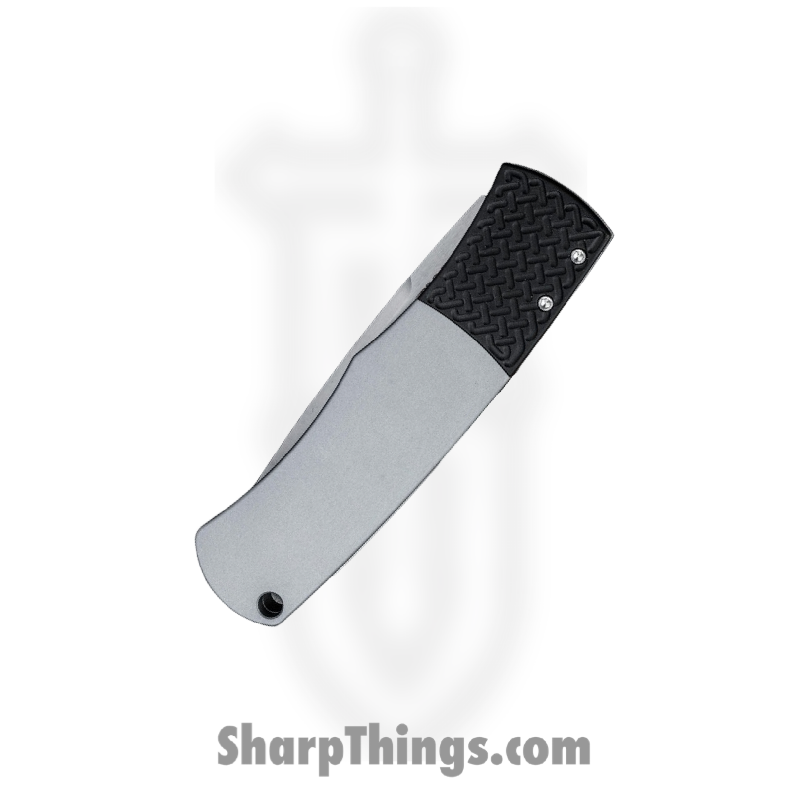 ProTech - BR-1.3 LTD-Grey - Magic Whiskers - Automatic Knife - 154CM Stonewash Drop Point - Aluminum - Grey - Image 3