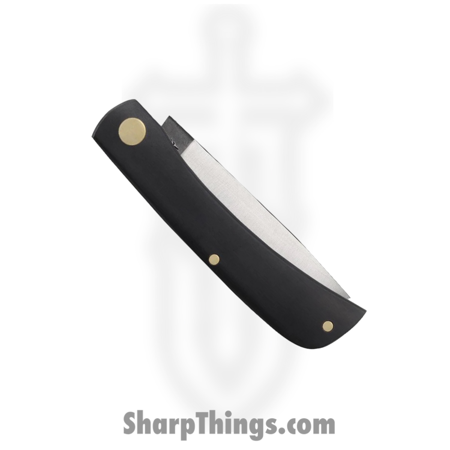 Case Cutlery - CA00095 - Sod Buster Jr - Folding Knife - Tru-Sharp Stainless As-Ground Skinner - Synthetic - Black - Image 4