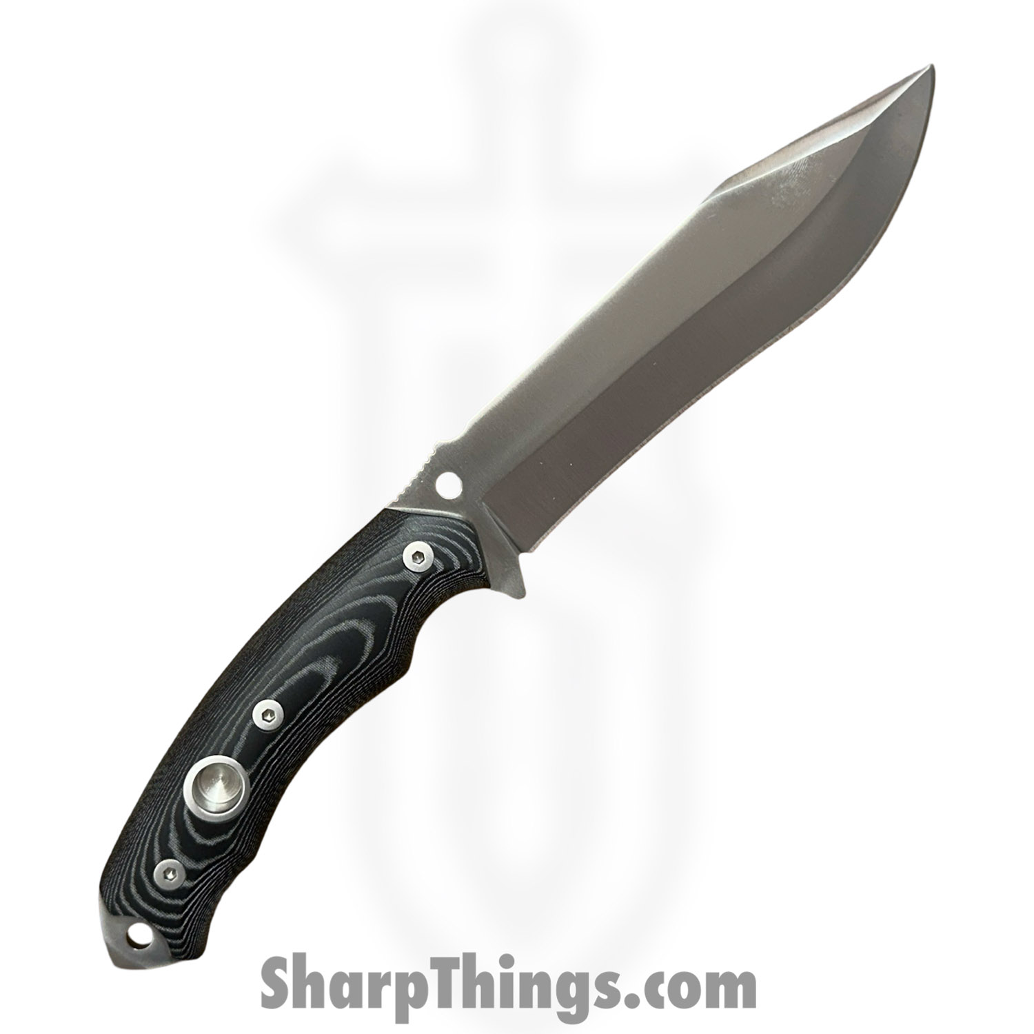 Cudeman - CUD125MC - Survival Knife Kit - Fixed Blade Knife - Bohler N695 Satin Clip Point - Micarta - Black Gray - Image 2