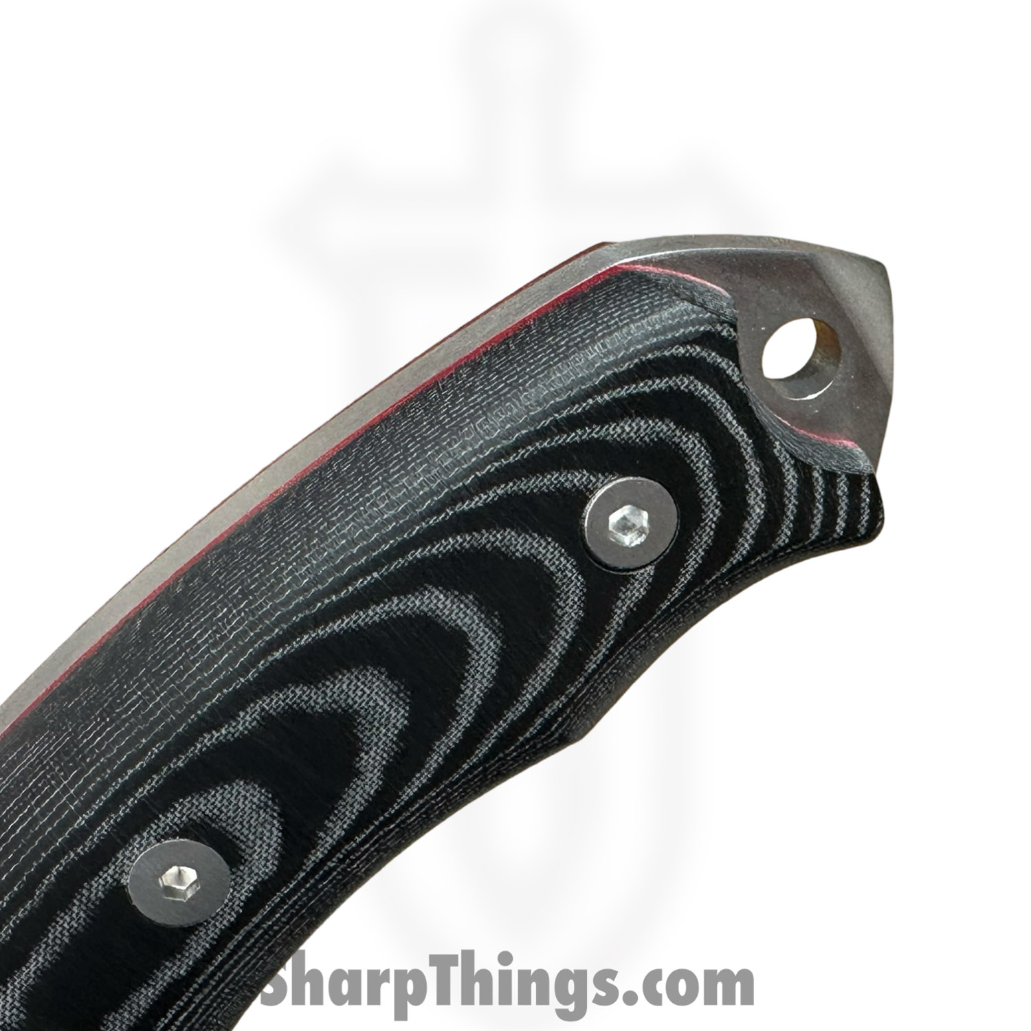 Cudeman - CUD125MC - Survival Knife Kit - Fixed Blade Knife - Bohler N695 Satin Clip Point - Micarta - Black Gray - Image 4