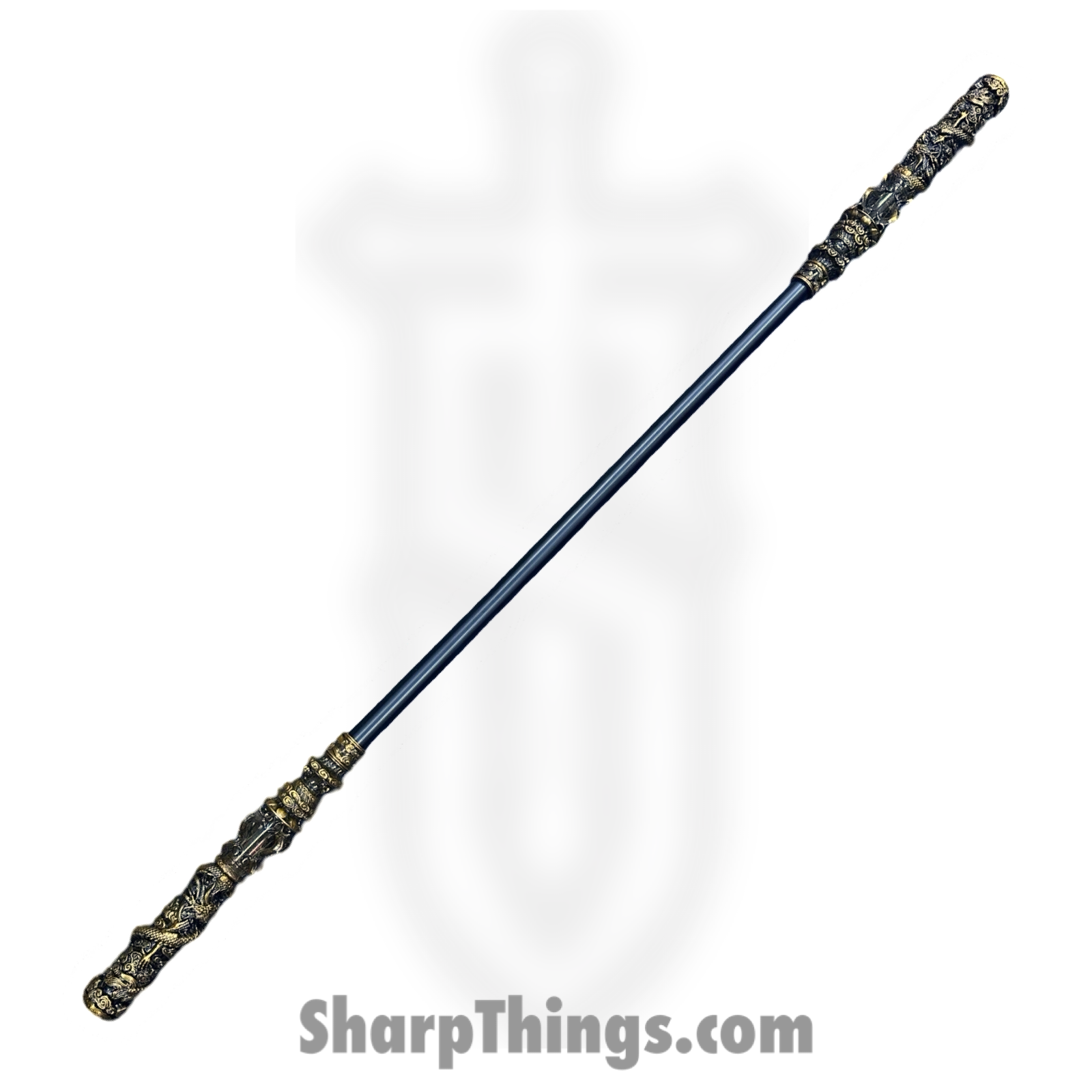 SBC - GOLDSTA0125 - Golden Staff - Alloy Steel Polished Staff - Stainless Steel - Black Gold - Image 2
