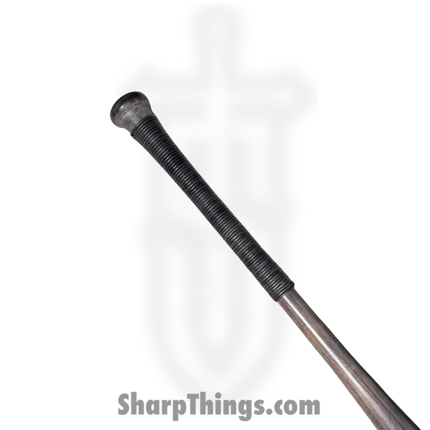 Heavy Barrel Designs - HBD-bat-7 - Nail Bat - Leather Cord Wrapped - Red and Black - Image 4