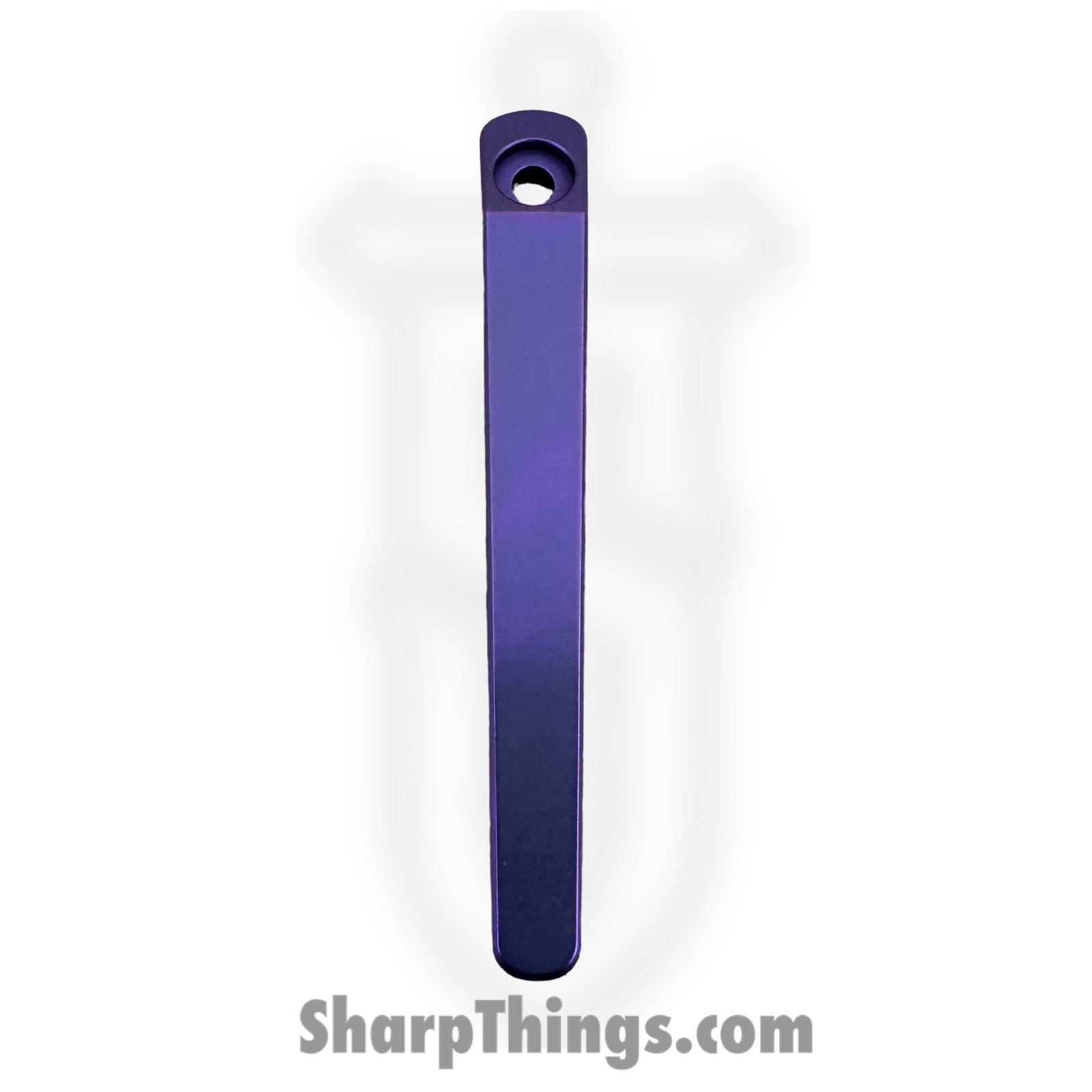 Aurora Knife and Tool - AK-TRUF-AC-SAPU - Truffels Accent Set - Backspacer Pivot Collar Pocket Clip and Clip Filler - Titanium - Satin Purple - Image 3