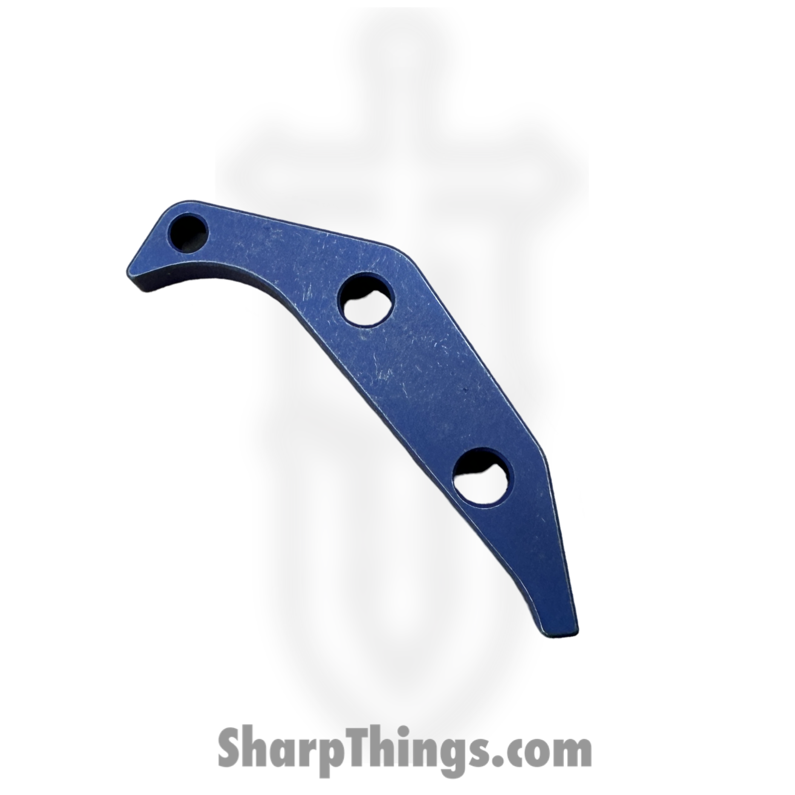 Aurora Knife and Tool - AK-TRUF-AC-SWBL - Truffels Accent Set - Backspacer Pivot Colar Pocket Clip and Clip Filler - Titanium - Stonewash Blue - Image 2