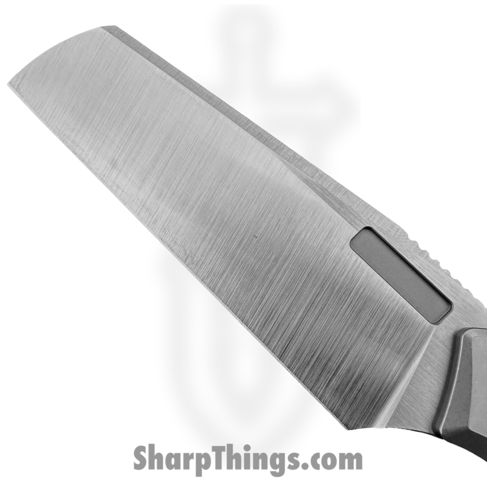 Vero Engineering - V-NO-BST-FBK-1783-S - Axon - Fixed Blade Knife - Bohler M390 Satin Sheepsfoot - Titanium - Natural - Image 4
