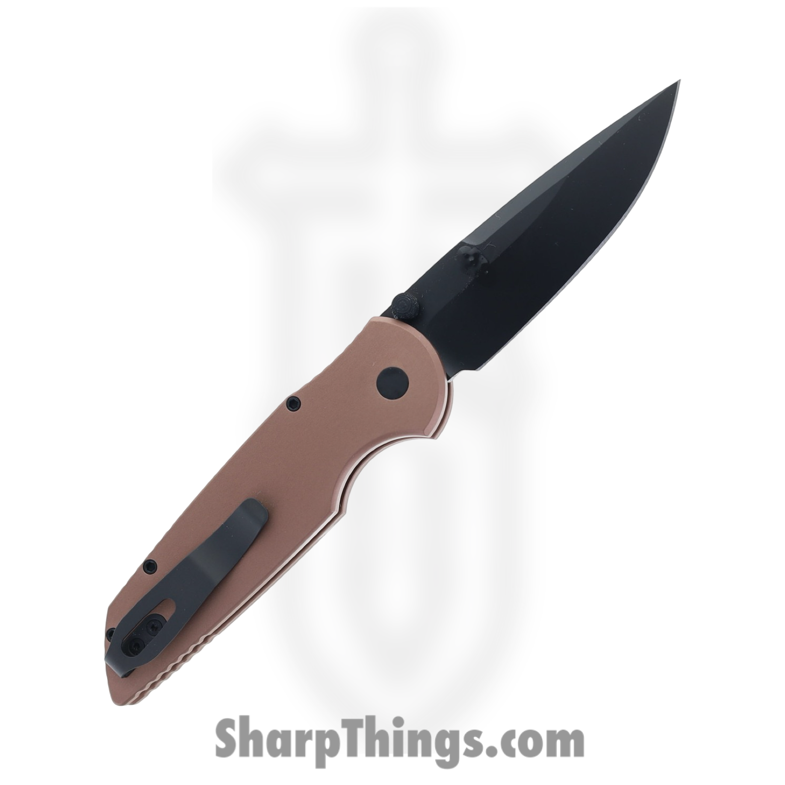 ProTech - INT103-FDE - TR-3 Integrity - Folding Knife - S35VN Coated Drop Point - FDE - Tan - Image 2