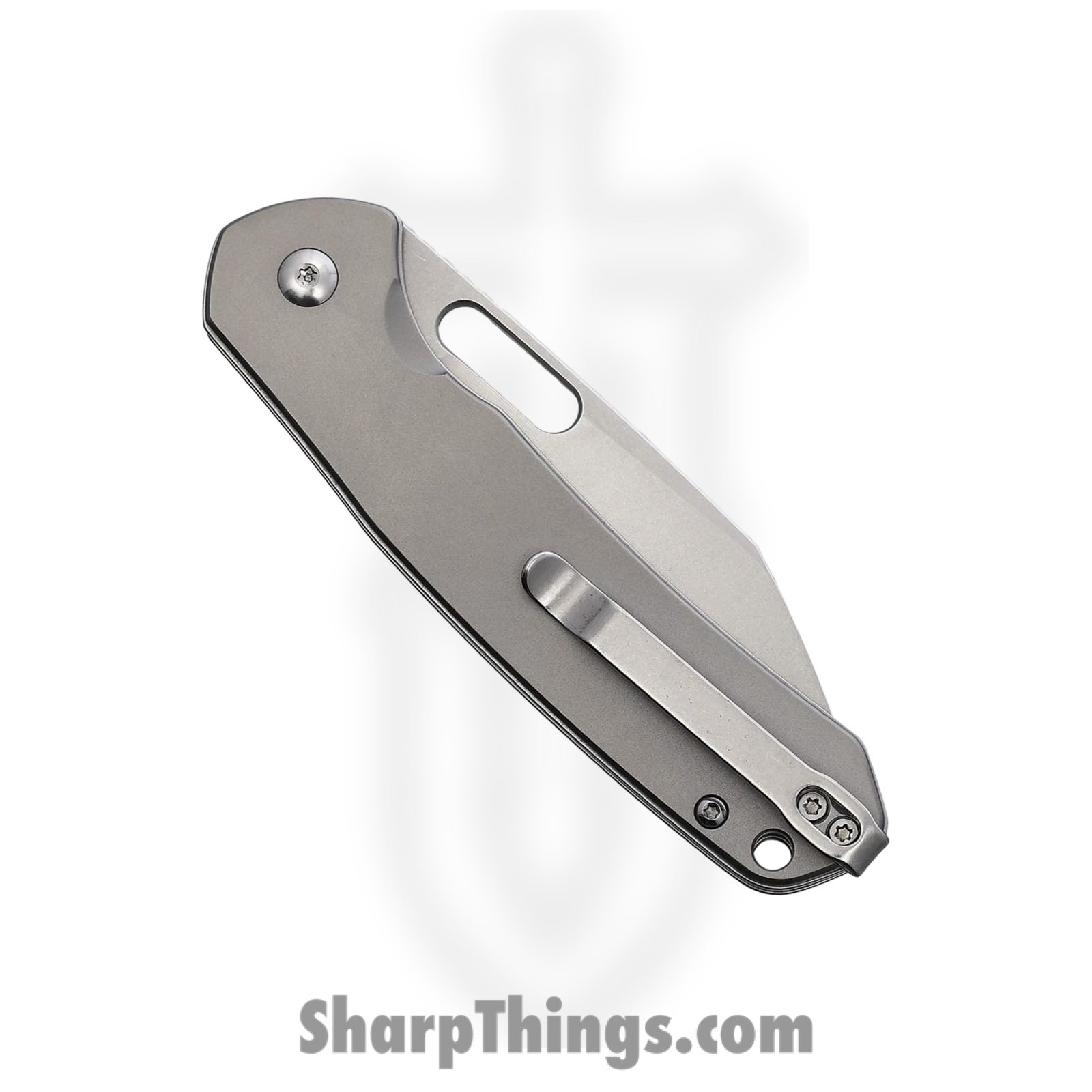 CJRB - J1925ATI - Pyrite - Folding Knife - AR-RPM9 Stonewash Reverse Tanto - Titanium - Gray - Image 2
