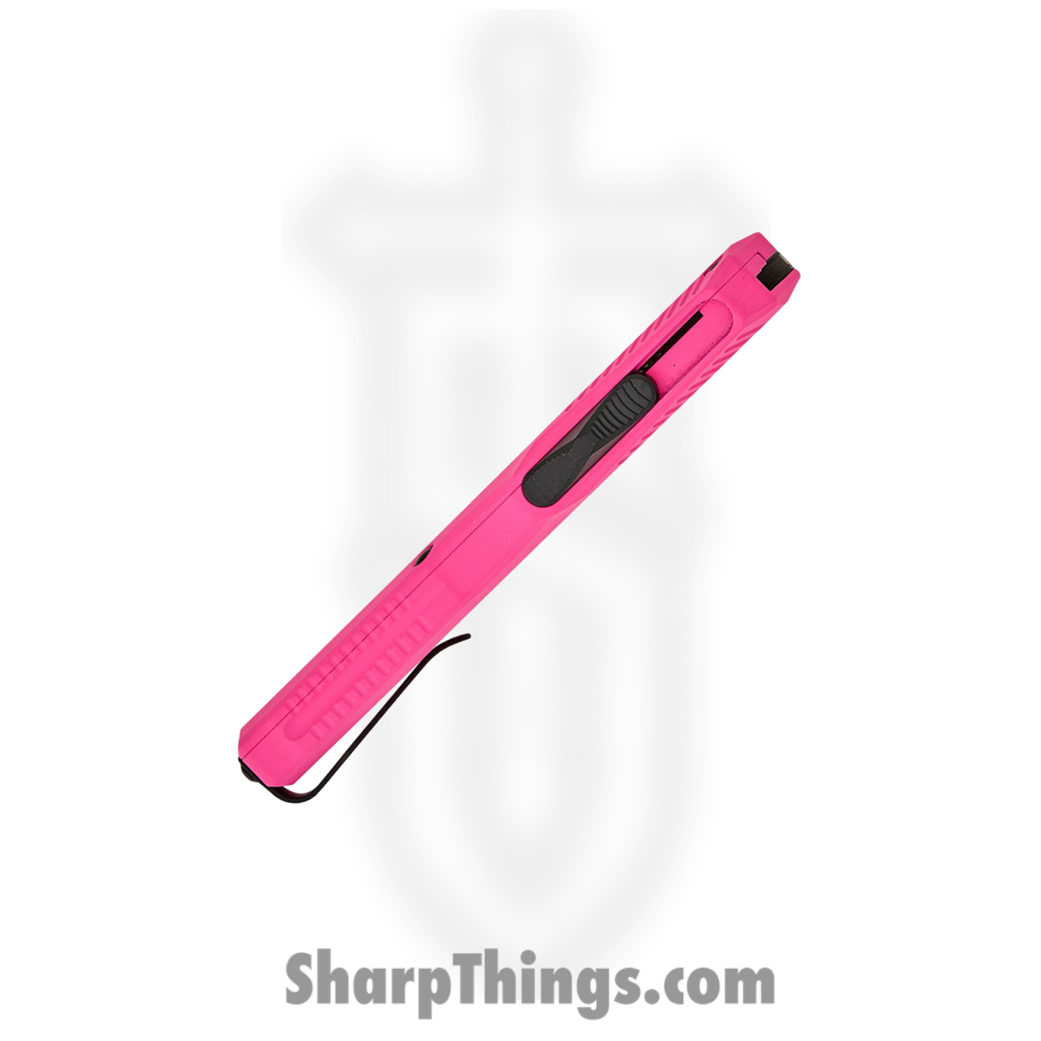 Kershaw - KS9000PKBLK - Livewire - OTF Auto - CPM MagnaCut Coated Dagger - Aluminum - Pink - Image 5