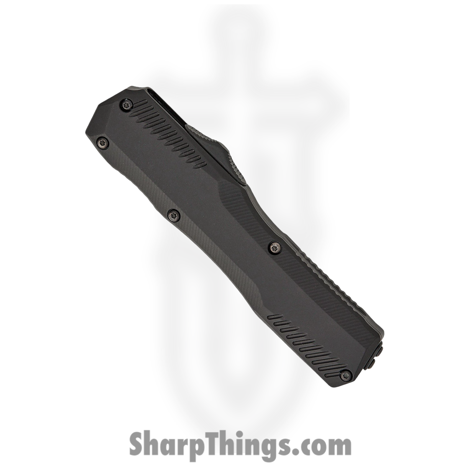 Kershaw - KS9000R - Livewire - OTF Auto - CPM MagnaCut Coated Reverse Tanto - 6061-T6 Aluminum - Black - Image 3