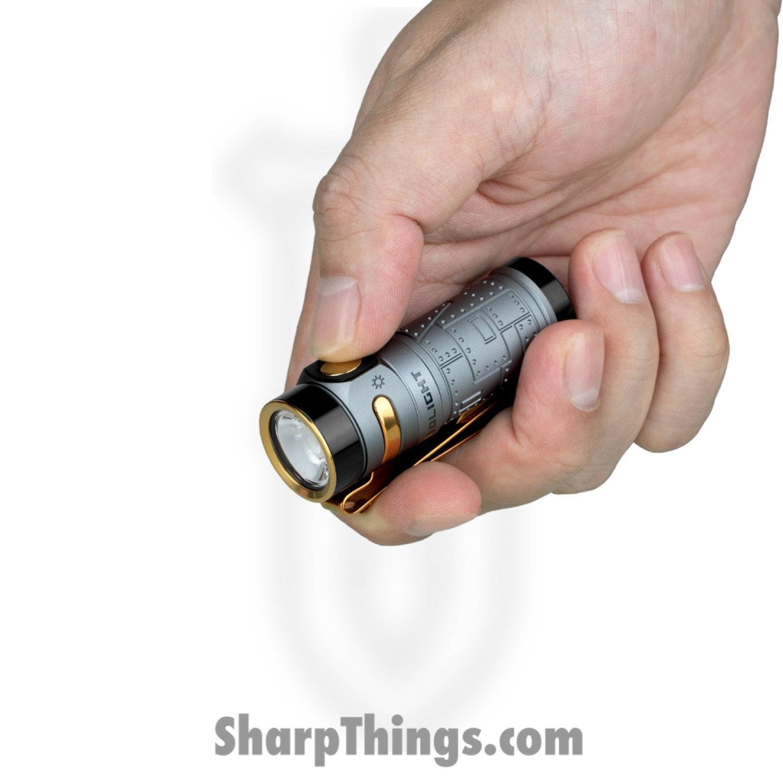 Olight - OLTBATON4FTPL - Baton 4 Flashlight Fighter Pilot - Aluminum - Gray - Image 6