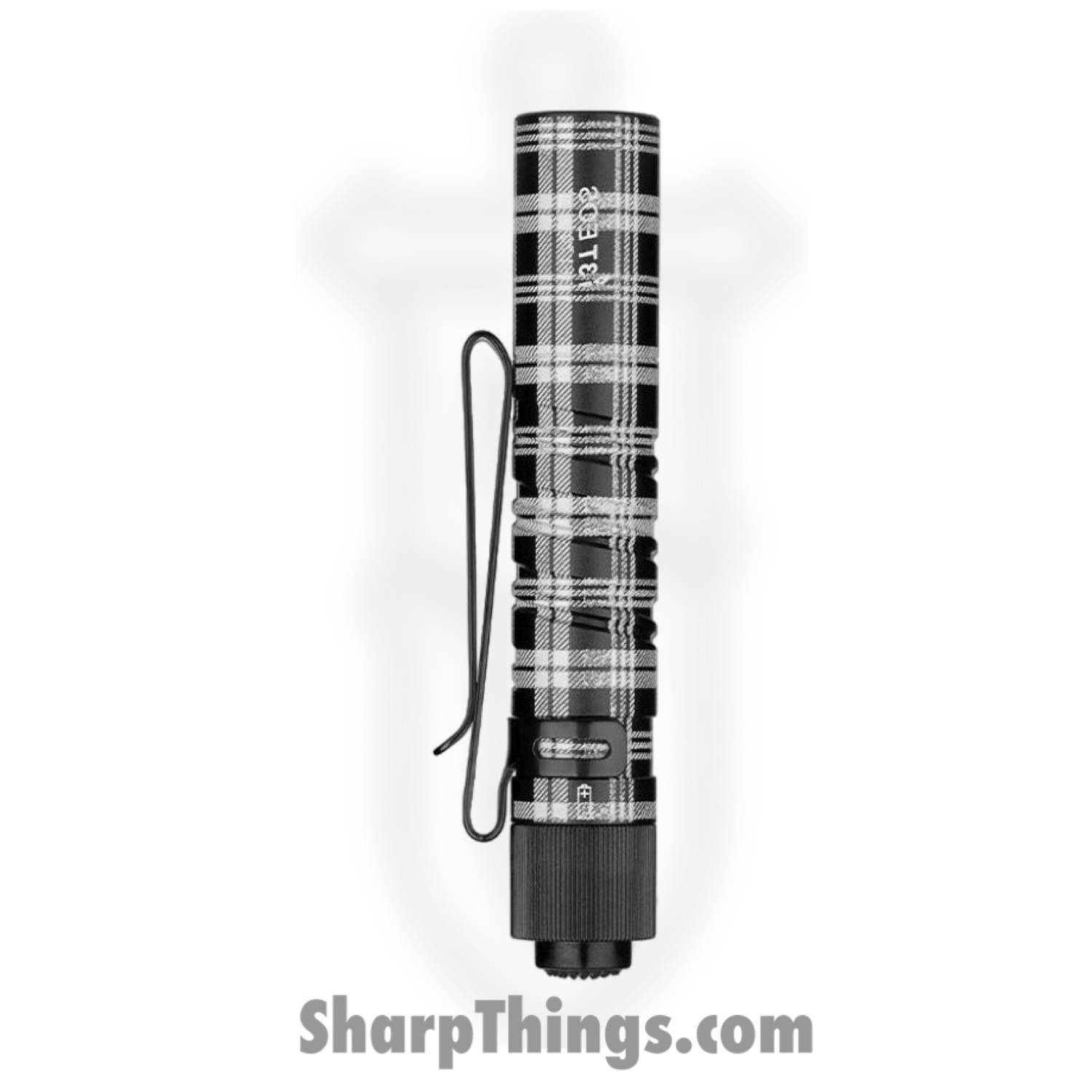 Olight - OLTI3TPLAID - i3T 2 EOS Mini Flashlight - Aluminum - Black White - Image 4