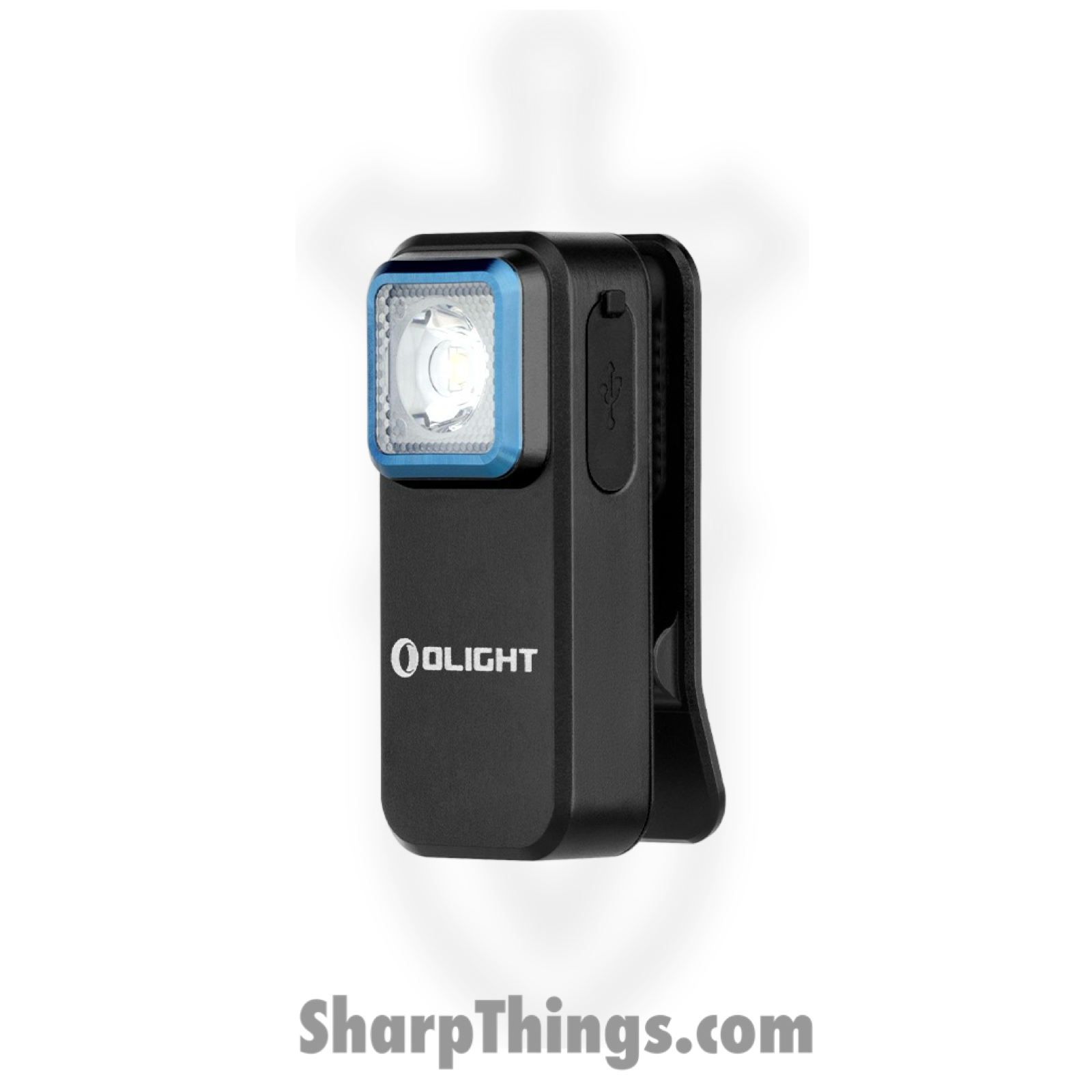 Olight - OLTOCLIPBK - Oclip Clip Light - Aluminum - Black - Image 2