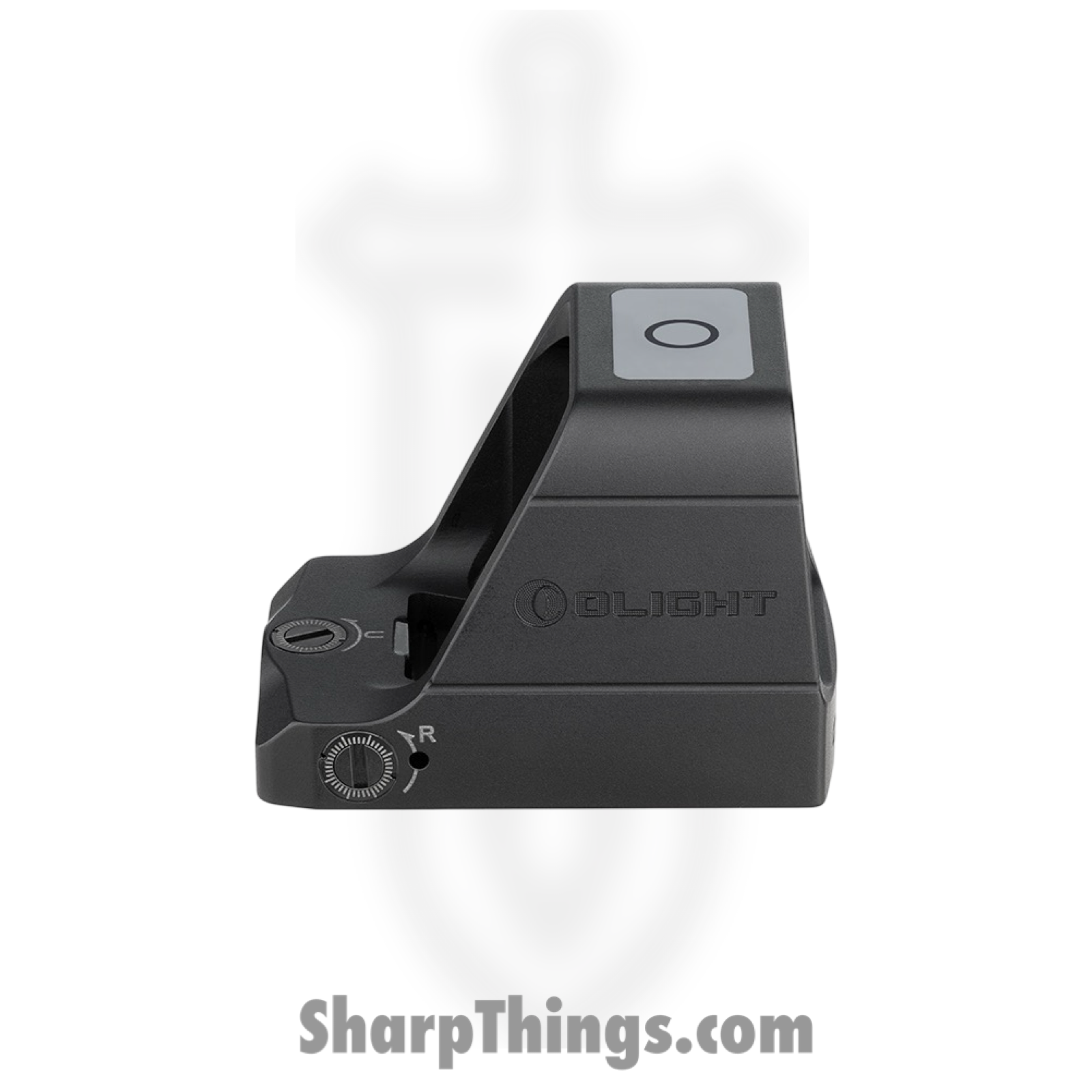 Olight - OLTOSIGHTGN - Osight 3 Green MOA with Magnetic Charging Cover - Aluminum - Black - Image 2