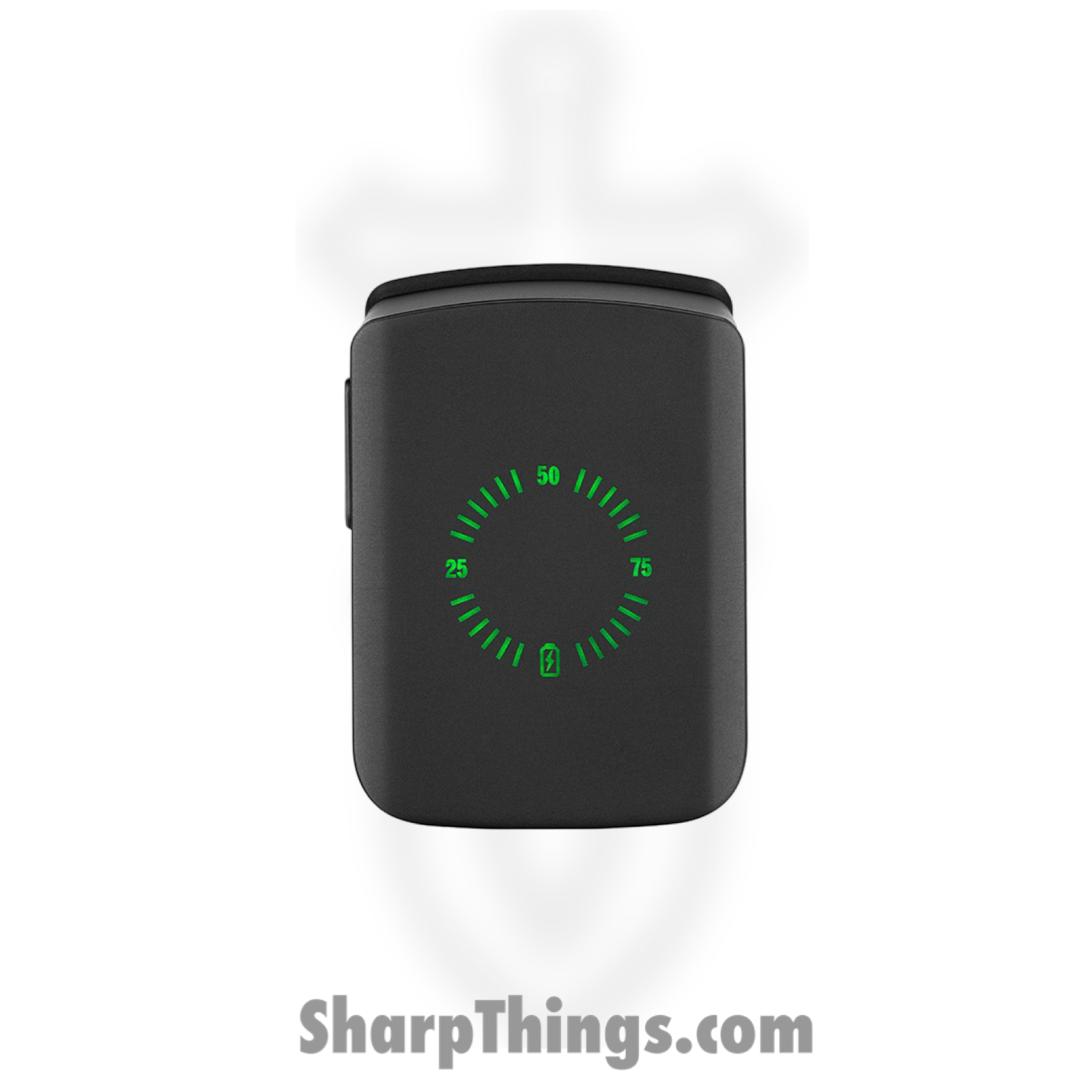 Olight - OLTOSIGHTGN - Osight 3 Green MOA with Magnetic Charging Cover - Aluminum - Black - Image 4