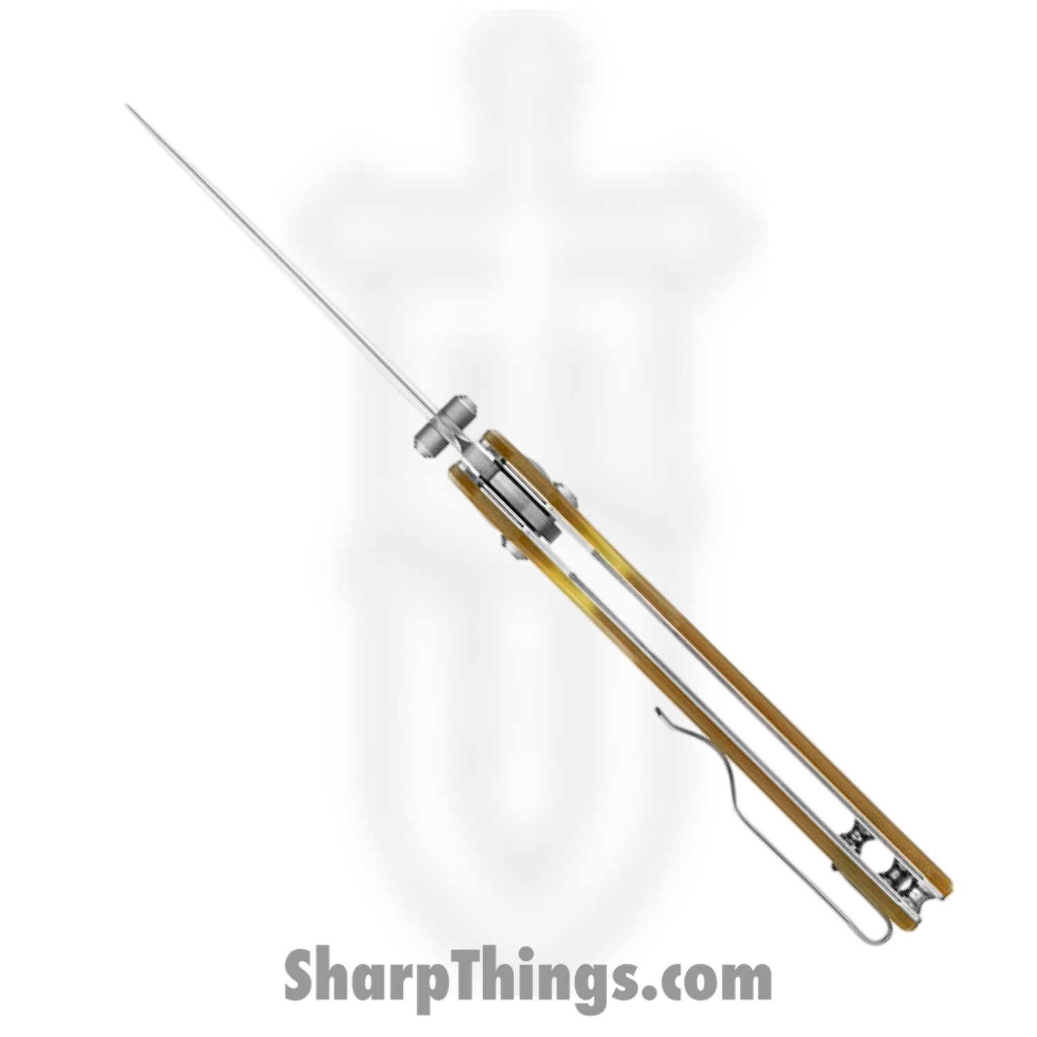 Olight - OLTRUBATO4PEI - Rubato 4 - Folding Knife - CPM S35VN Satin Drop Point - PEI - Yellow - Image 5