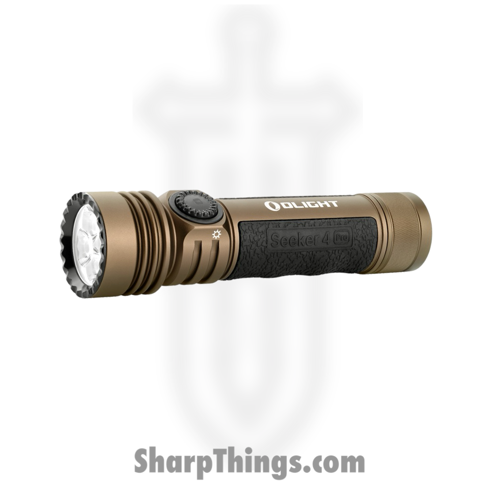 Olight - OLTSKR4PRODTCW - Seeker 4 Pro - Aluminum - Tan