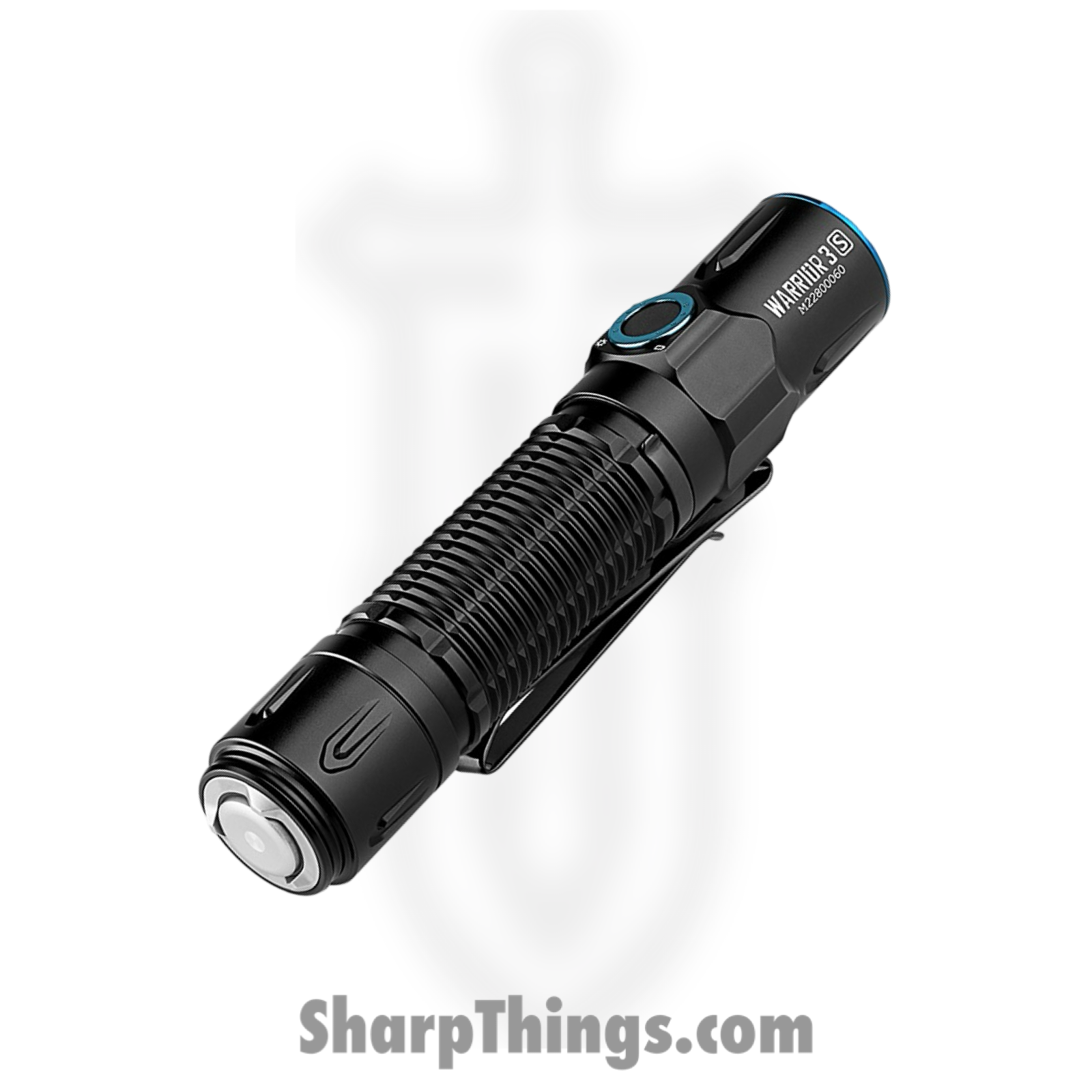 Olight - OLTWR3SBK - Warrior 3S Tactical Flashlight - Aluminum - Black - Image 2
