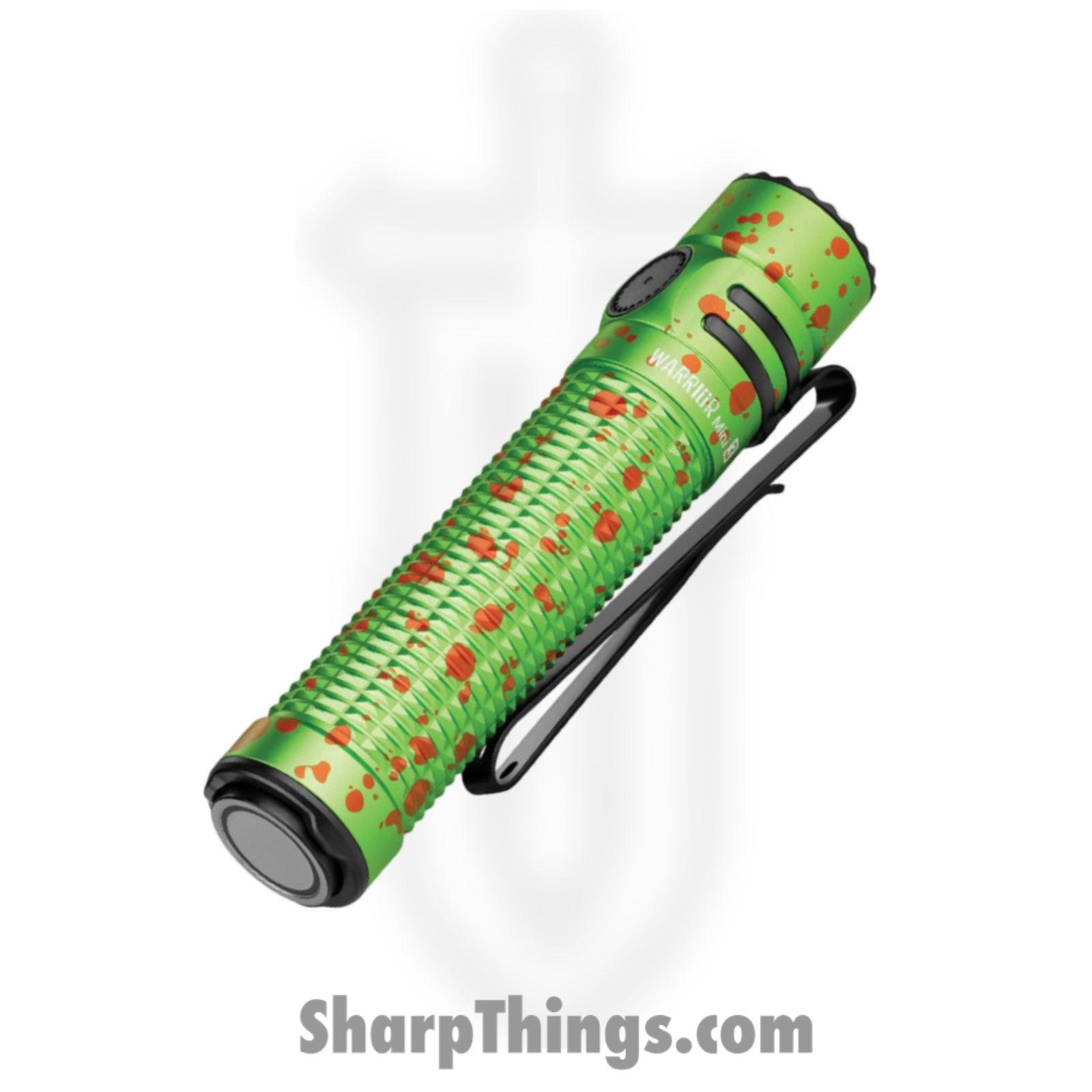Olight - OLTWRMINI3ZOMG - Warrior Mini 3 Flashlight - Aluminum - Green Red - Image 2